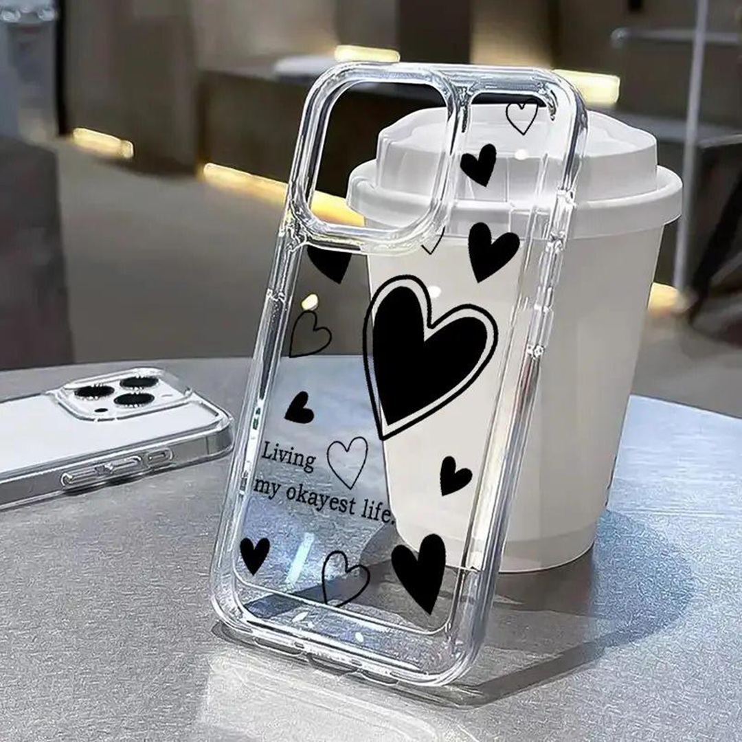 Living my okayest life Clear Acrylic Case