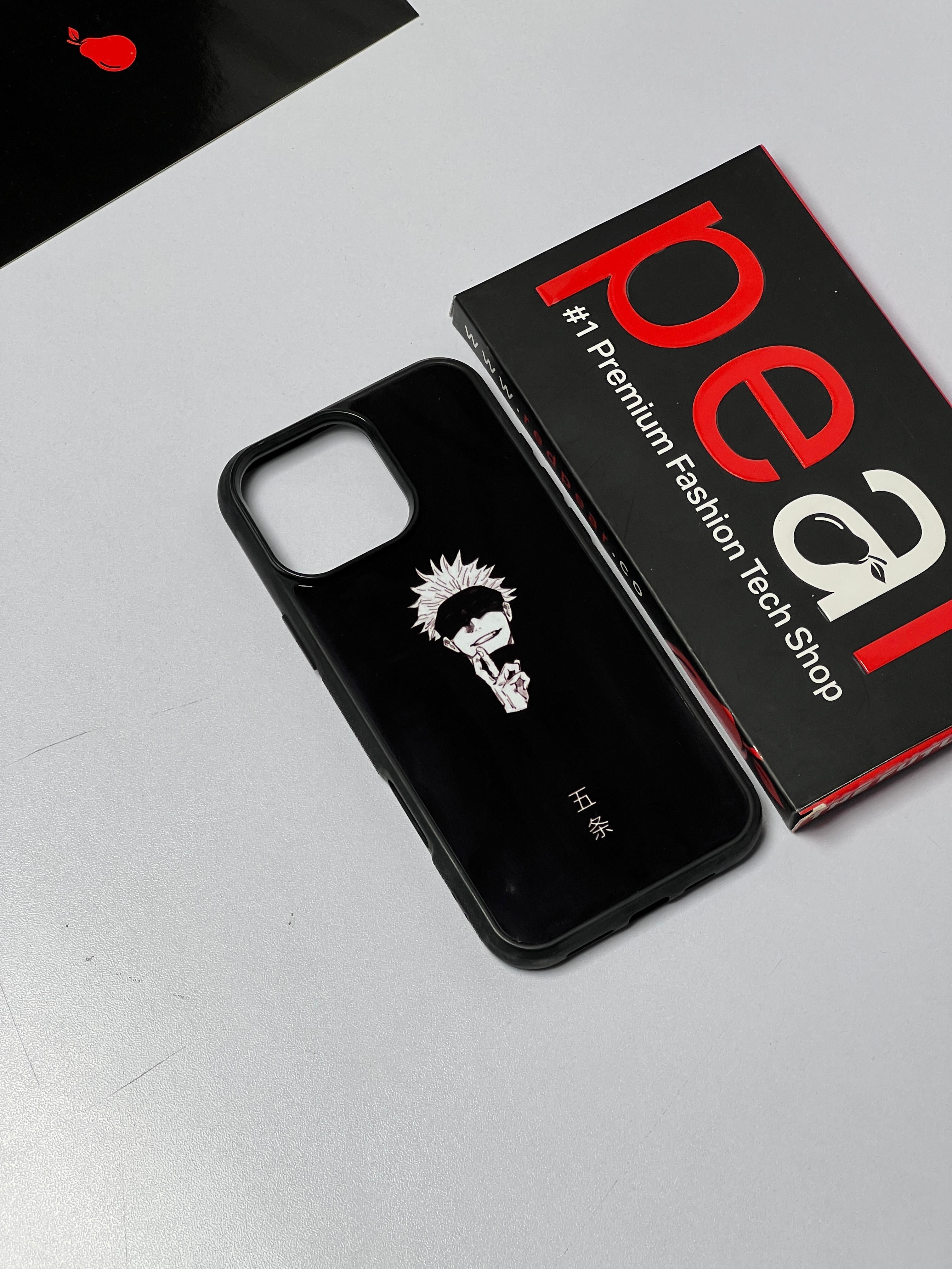 iPhone 16 Pro Max Black Anime Glossy Case (RPS)