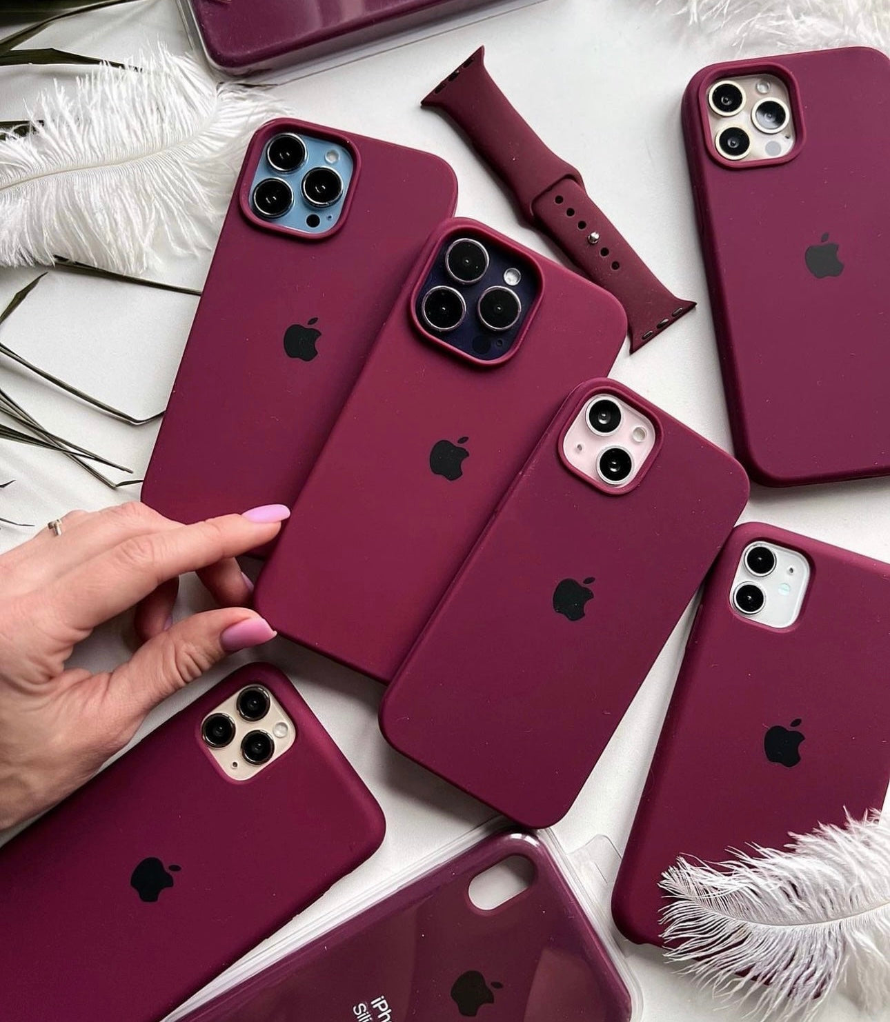 Wine (Plum) Silicon