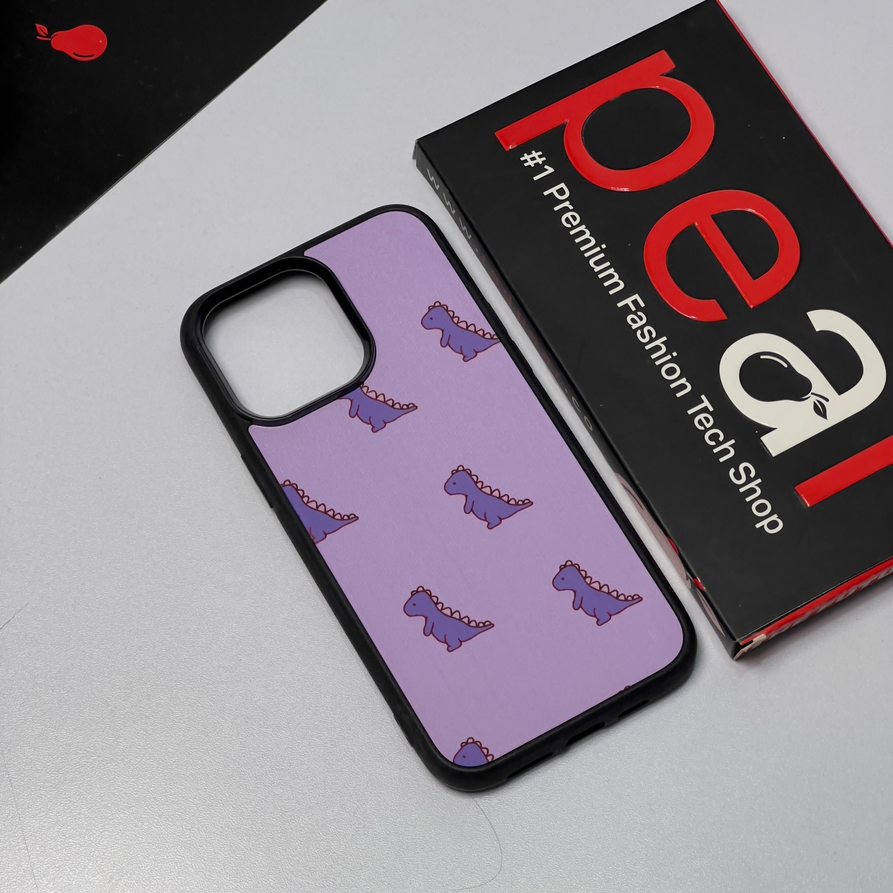 iPhone 14 Pro Max Lilac Dino Glossy Case (RPS)