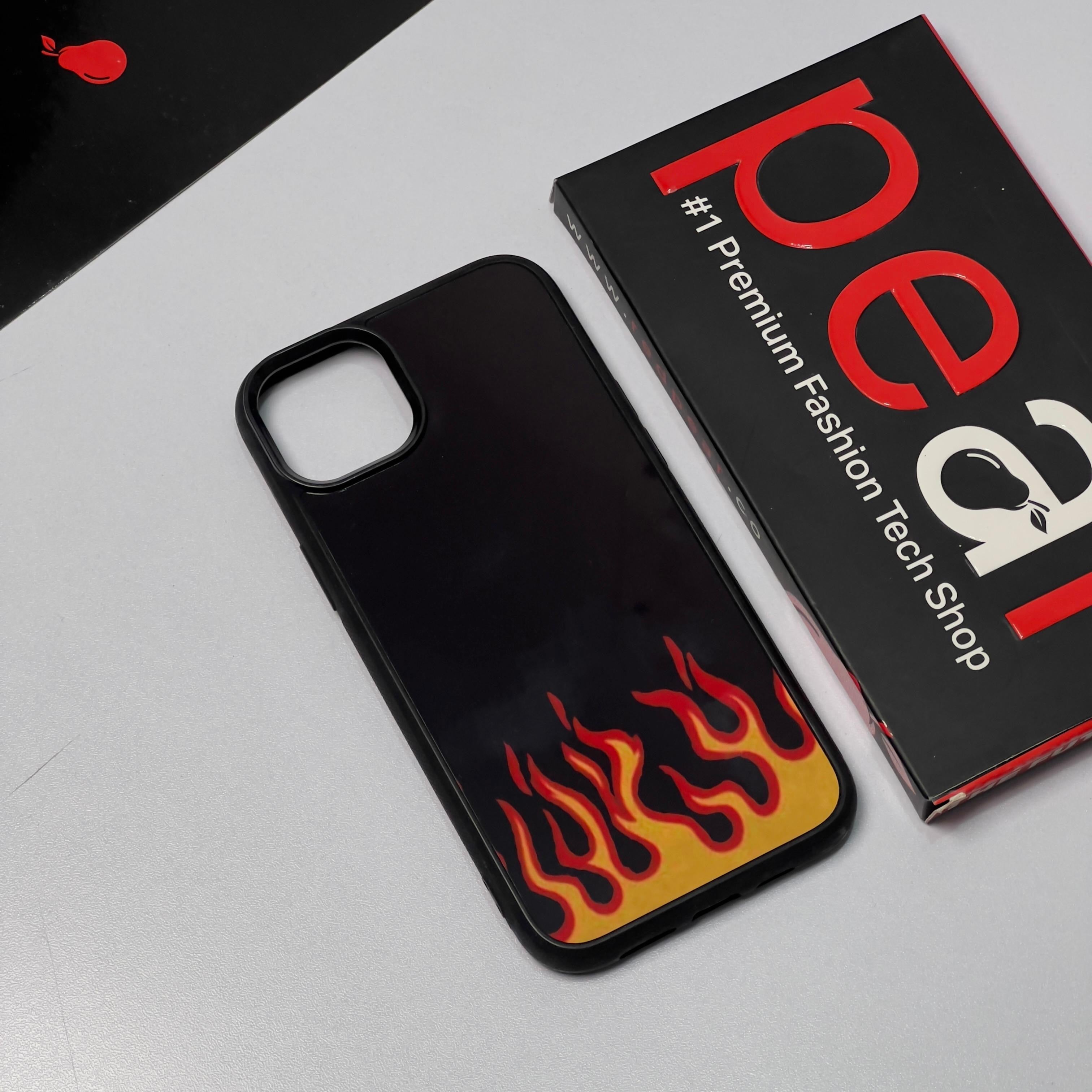 iPhone 11 Pro Max Fire Glossy Case (RPS)