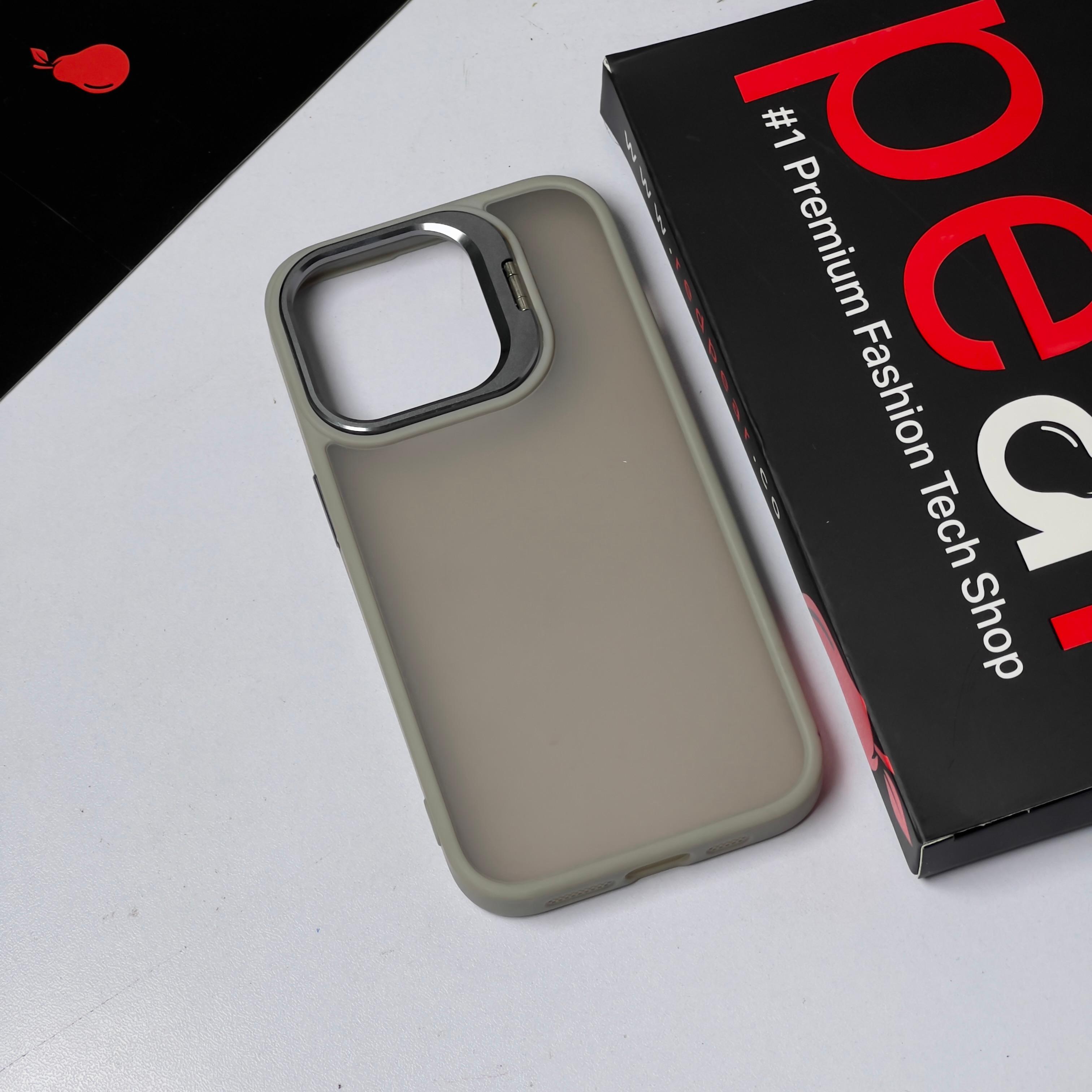 iPhone 14 Pro Natural Titanium Matte Stand case (RPS)