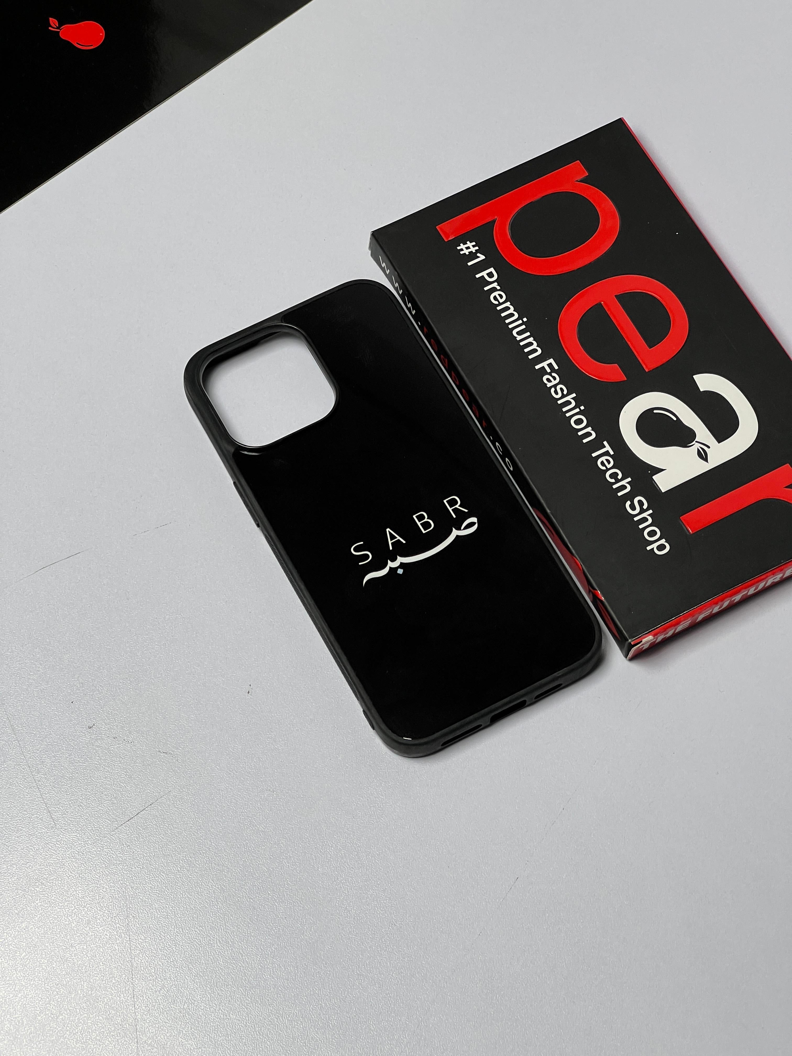 iPhone 15 Pro Max BLACK SABR Glossy Case (RPS)