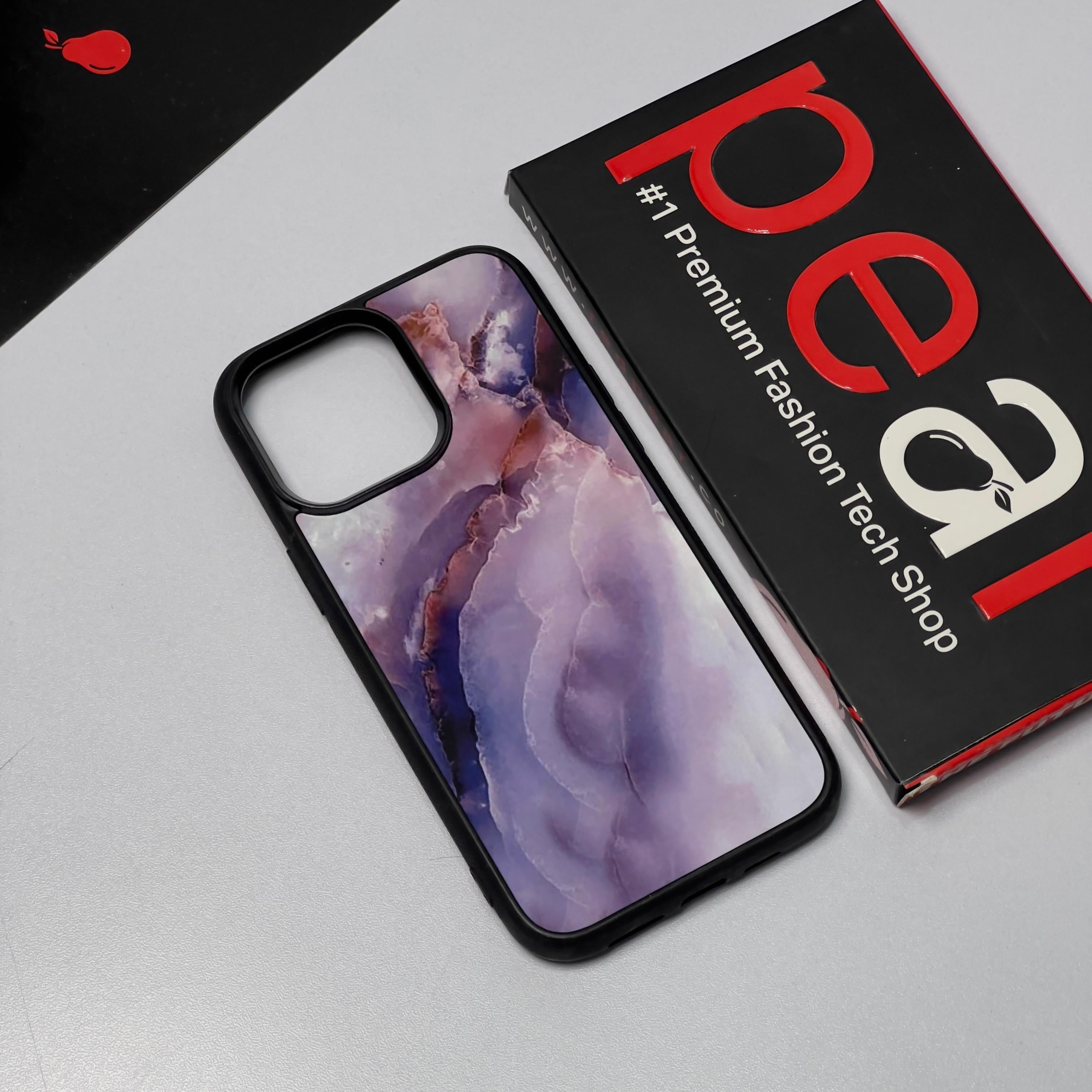 iPhone 14 Pro Max Marble Glossy Case (RPS)