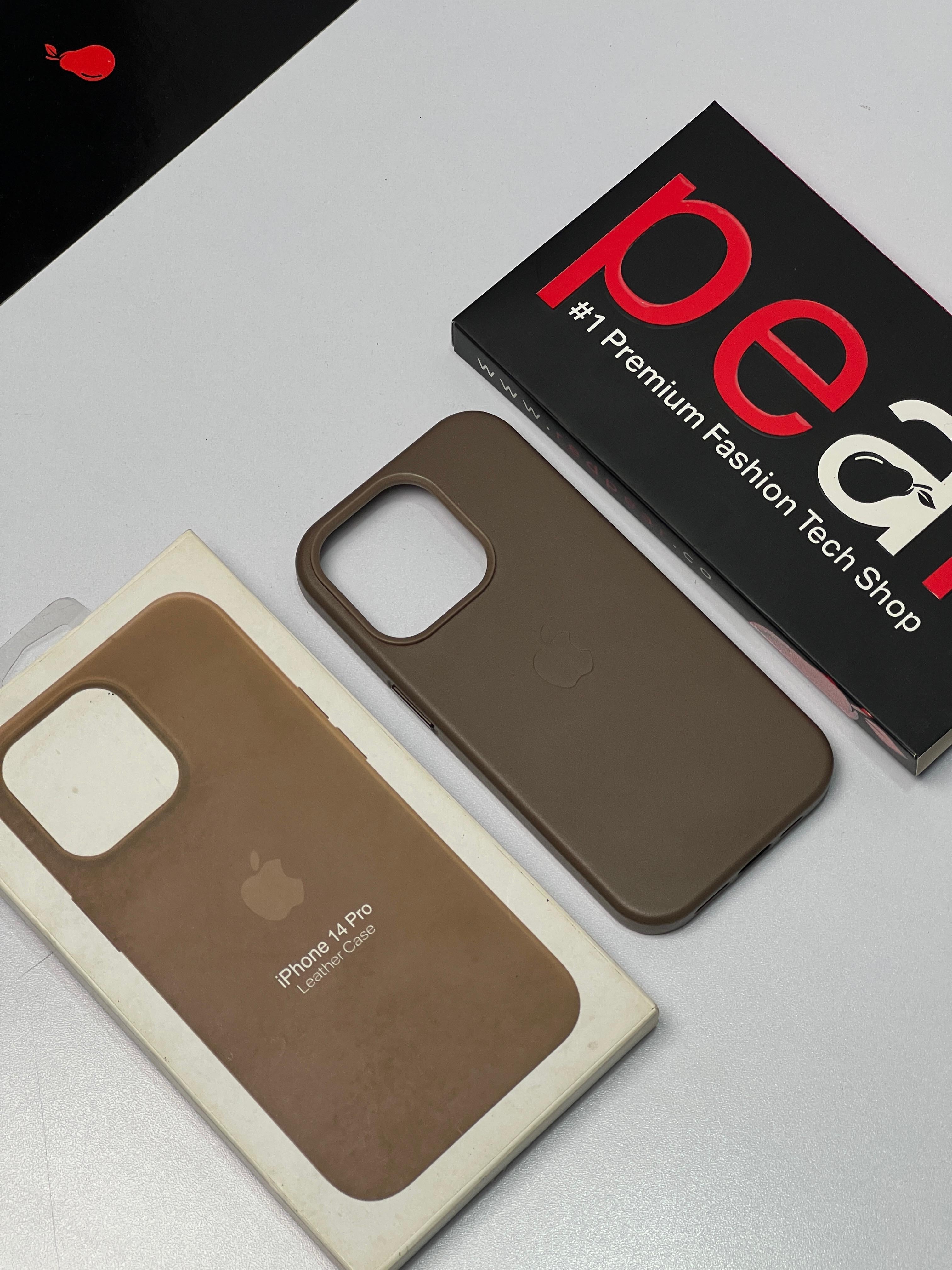 iPhone 14 Pro Titanium Leather Case (RPS)