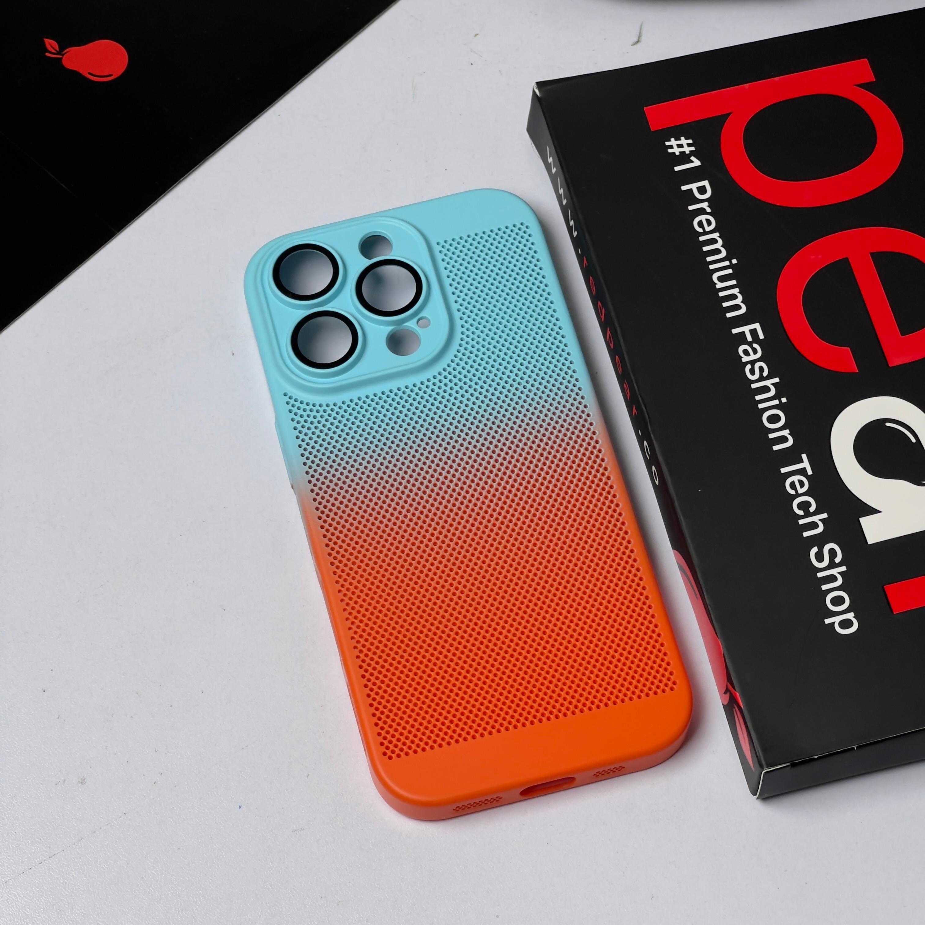 iPhone 16 Pro Blue Orange Dotted case (RPS)