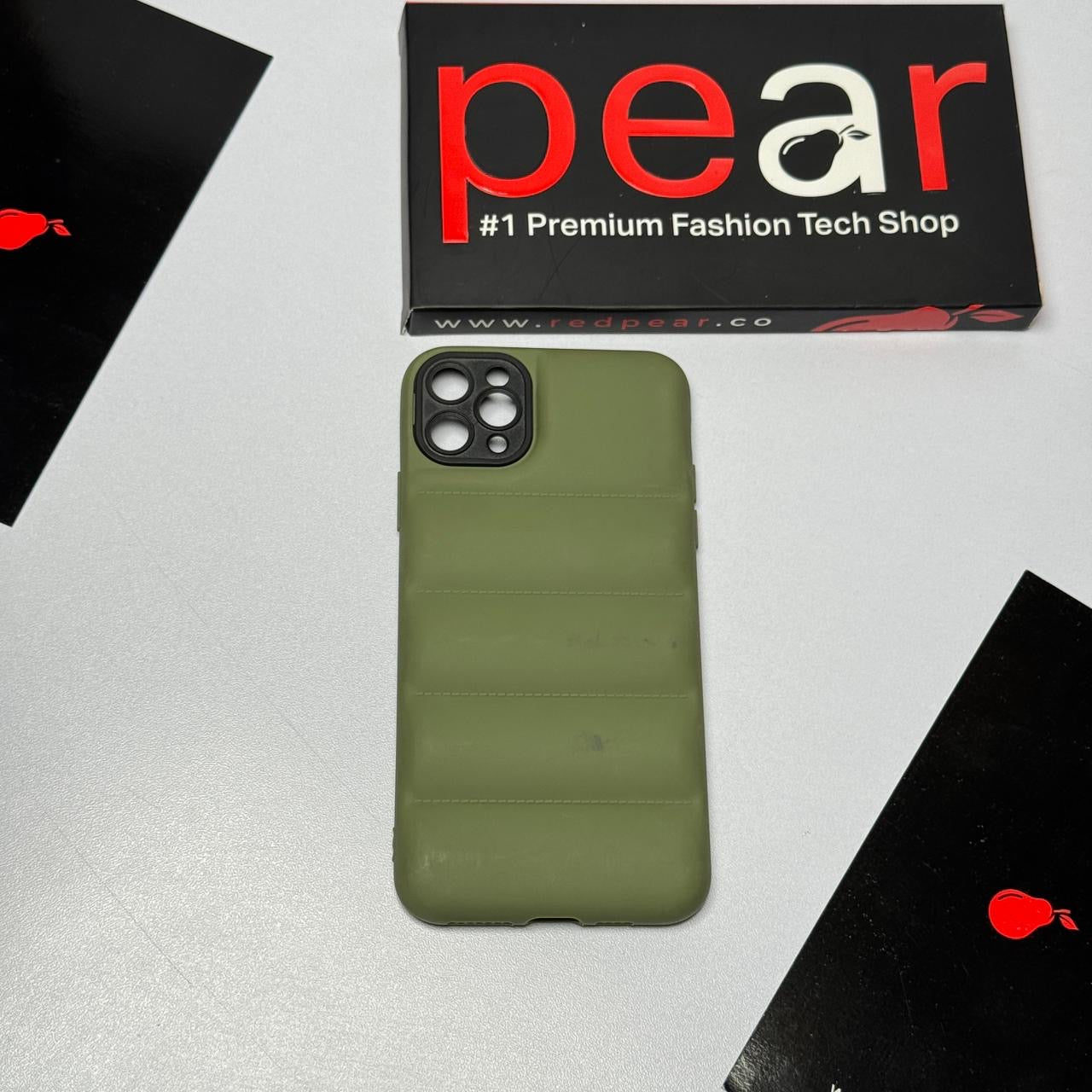 iPhone 11 Pro Max Green Puffer Case (RPS)