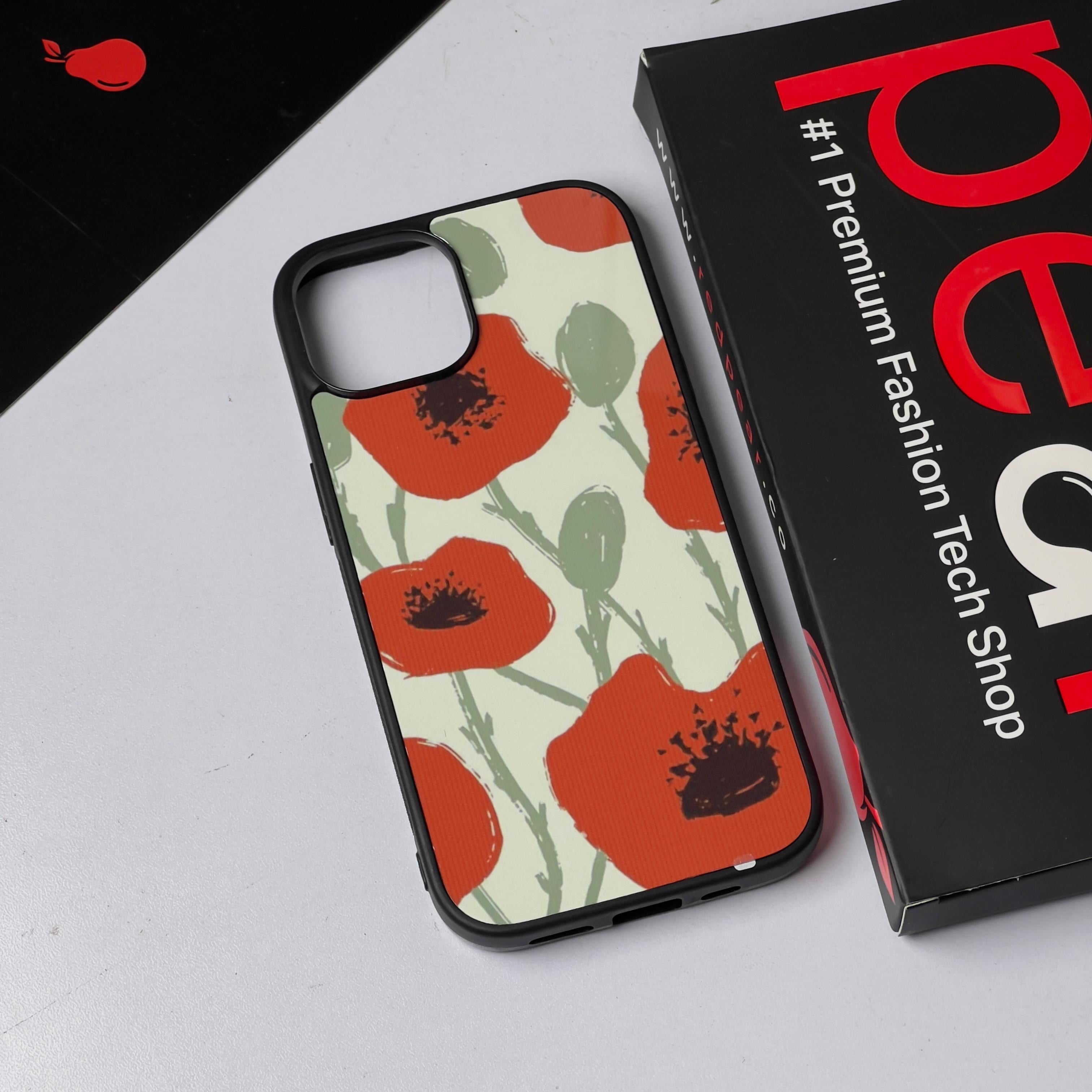 iPhone 15 Flower RP-1628 Glossy Case (RPS)