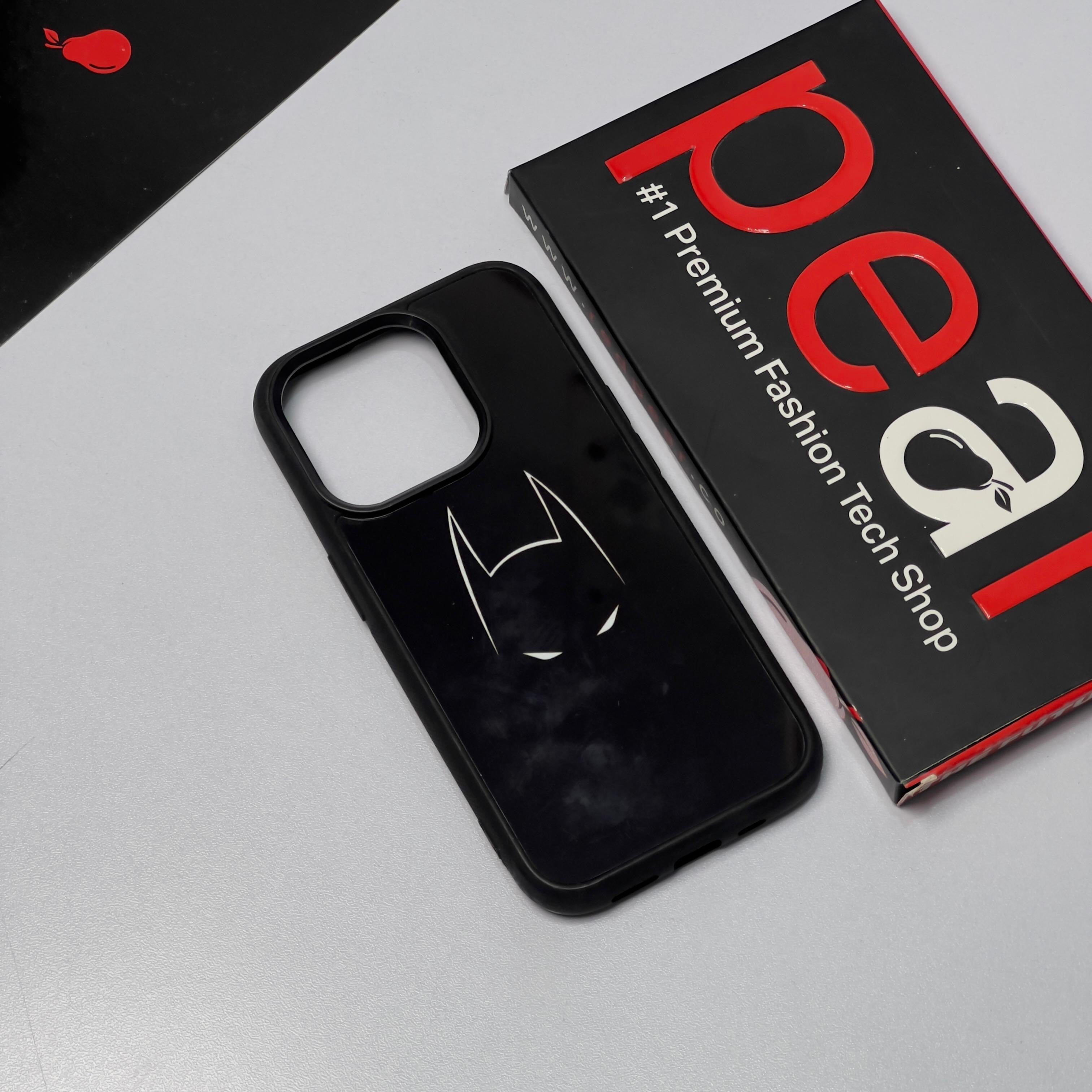 iPhone 15 Pro Black Batman Glossy Case (RPS)