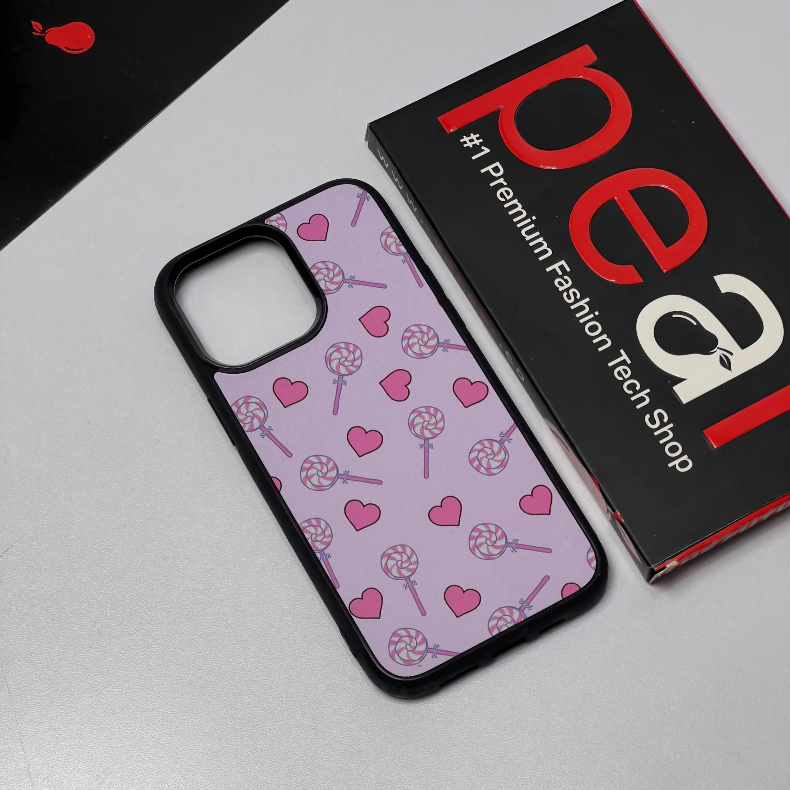 iPhone 14 Pro Max Hearts 721 Glossy Case (RPS)