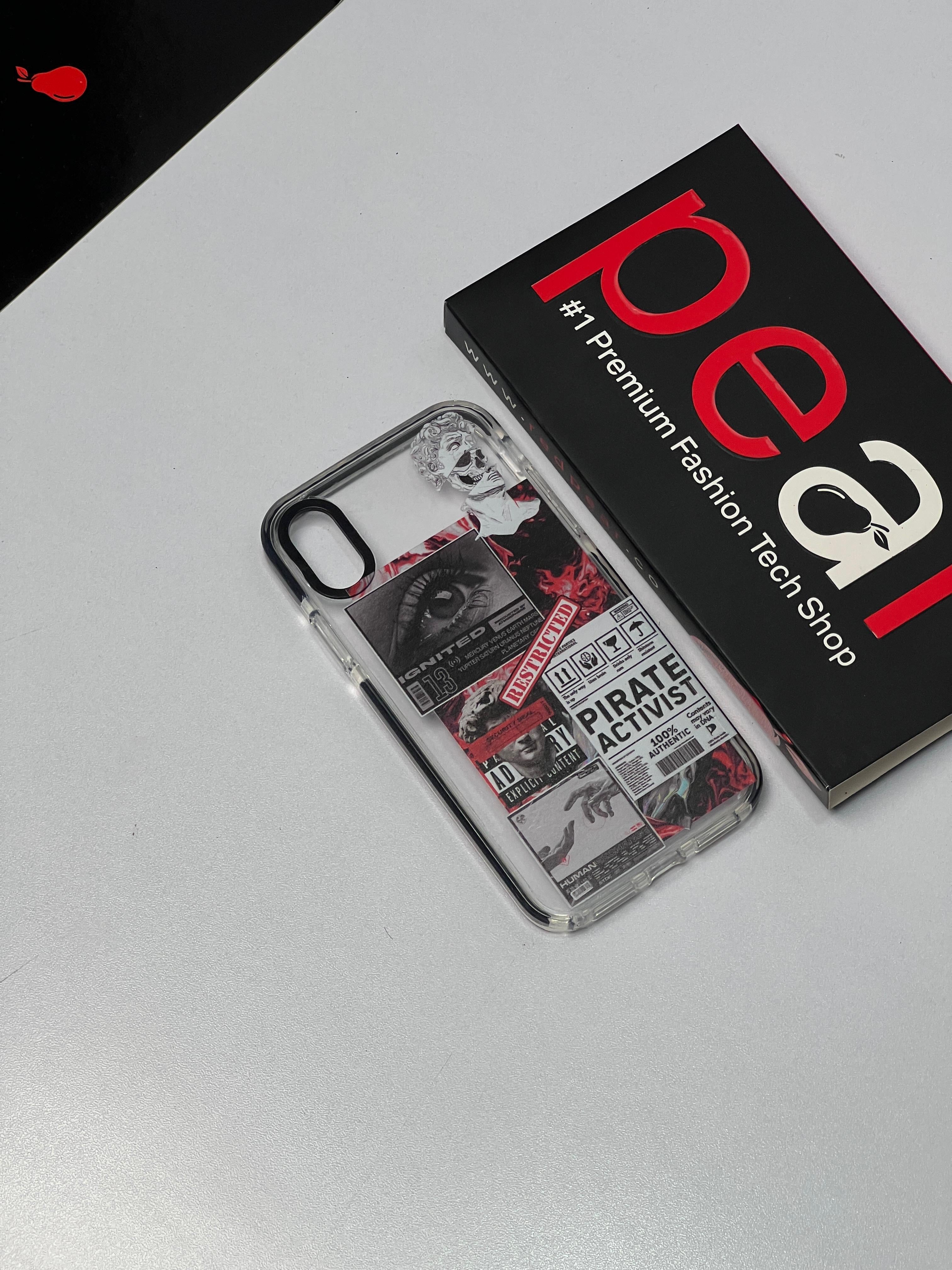 iPhone X/Xs Pirate Activist Reverb case (RPS)