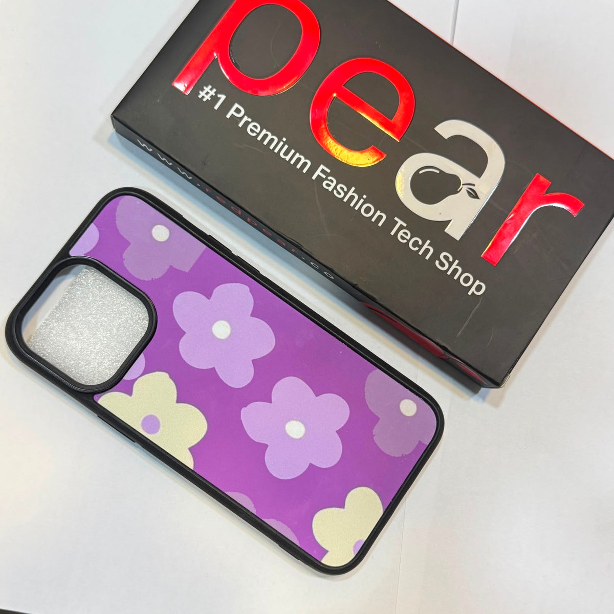 iPhone 15 Pro Max Lavender Flowers Glossy Case (RPS)