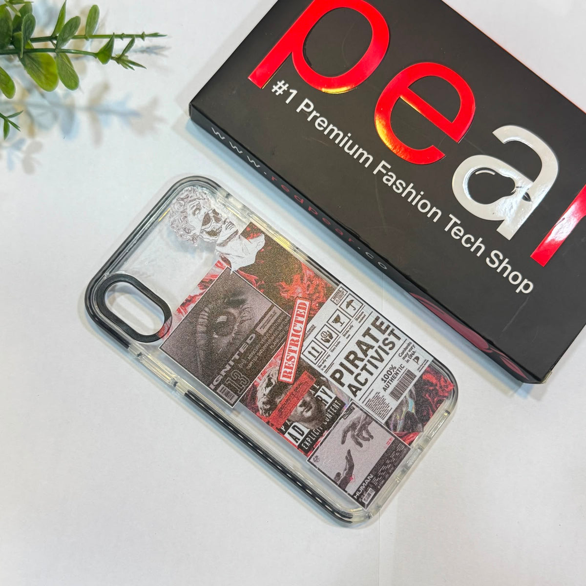 iPhone X/Xs Pirate Activist Reverb Case (RPS)