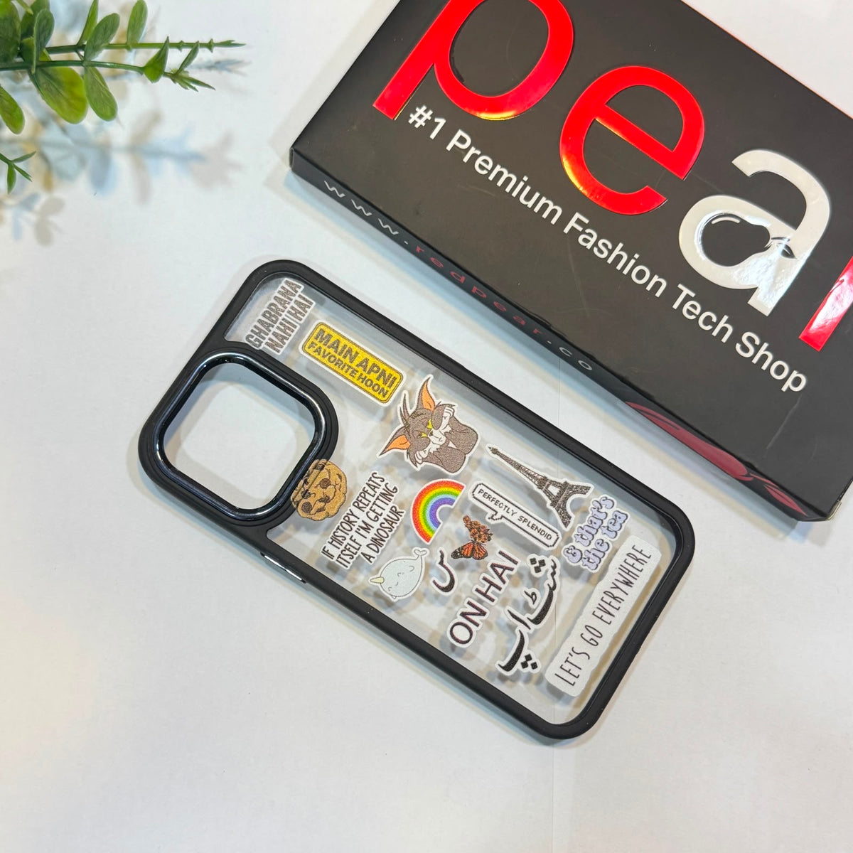 iPhone 13 Pro Cookie Black Border Acrylic Case (RPS)