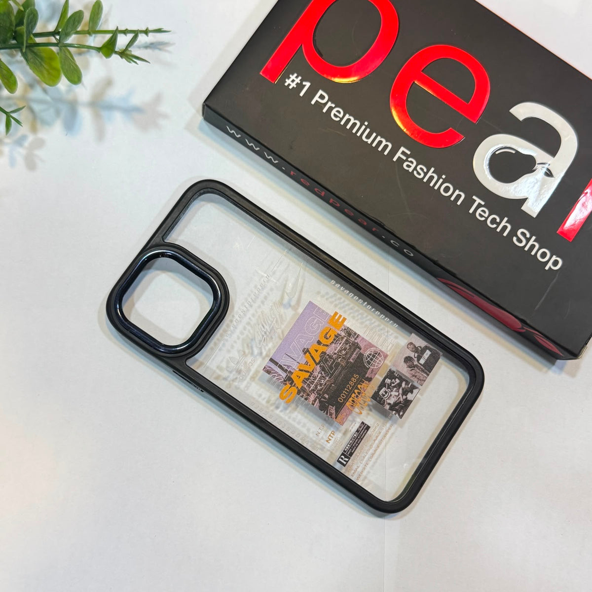 iPhone 13/14 Savage Black Border Acrylic Case (RPS)