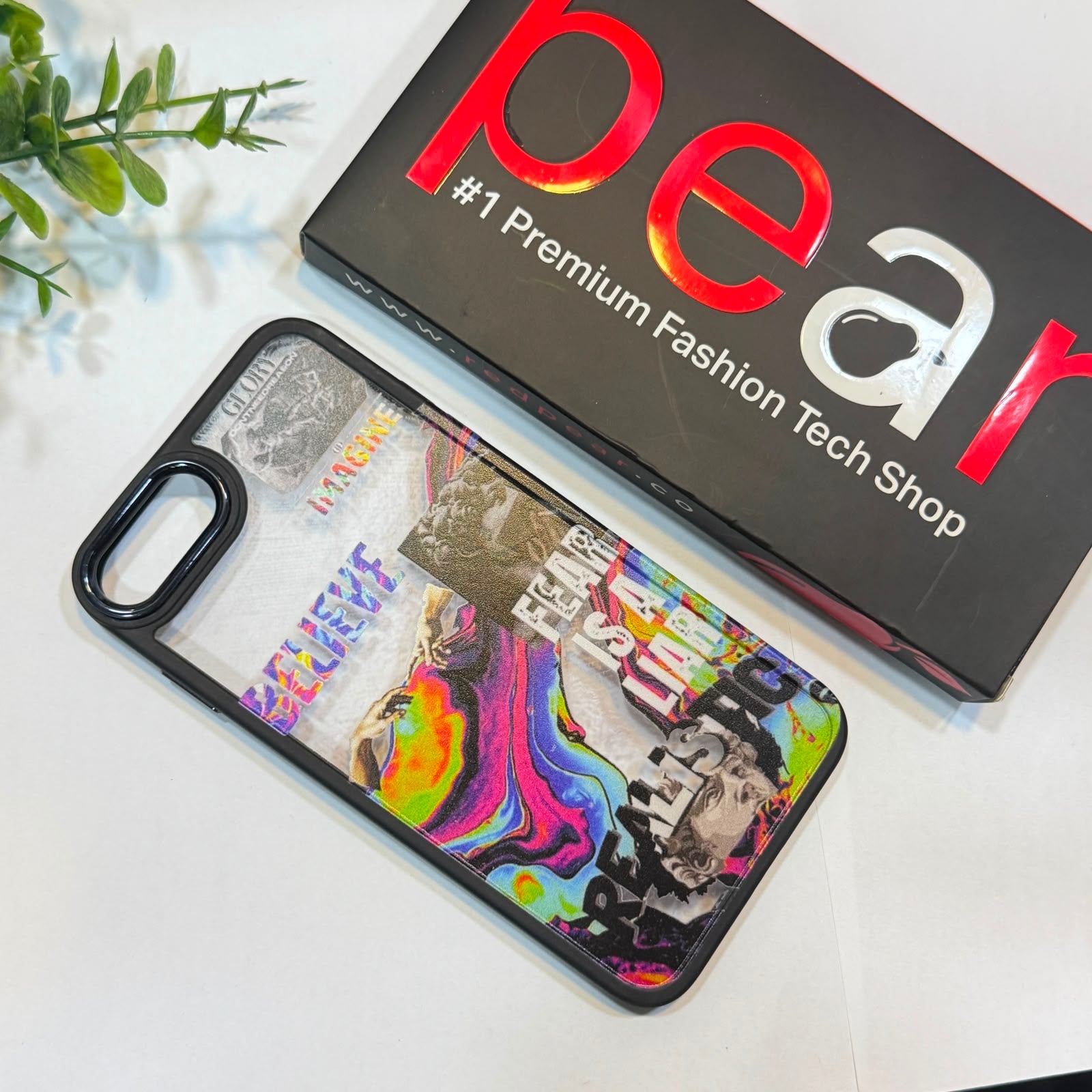 iPhone 7 Plus / 8 Plus Believe Black Border Acrylic Case (RPS)