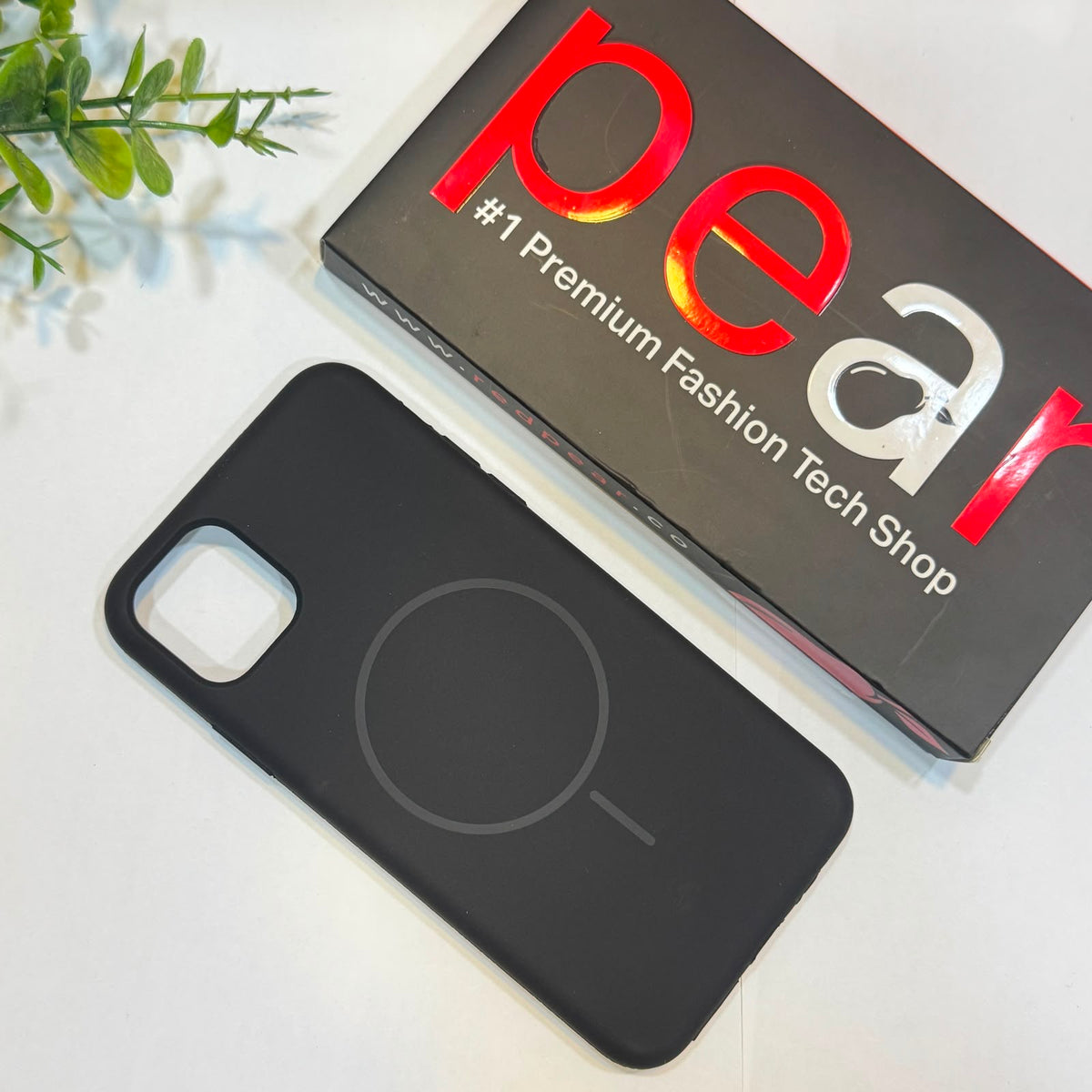 iPhone 11 Pro Max Black Magsafe Silicon Case (RPS)