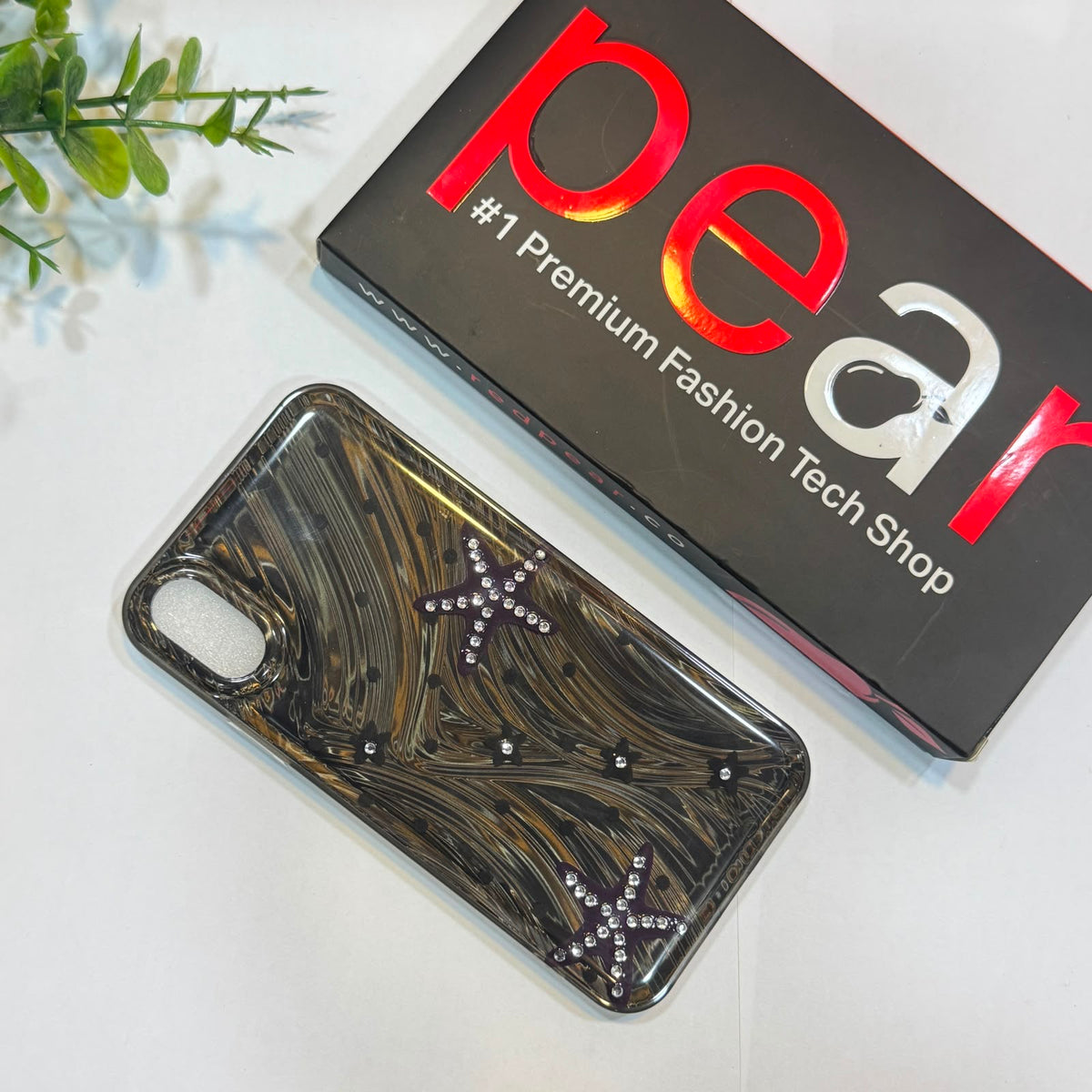 iPhone X/Xs Black Starfish Diamond Case (RPS)
