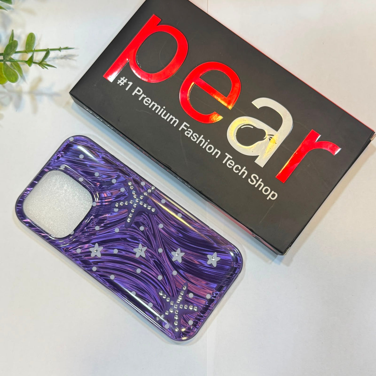 iPhone 16 Pro Purple Starfish Diamond Case (RPS)