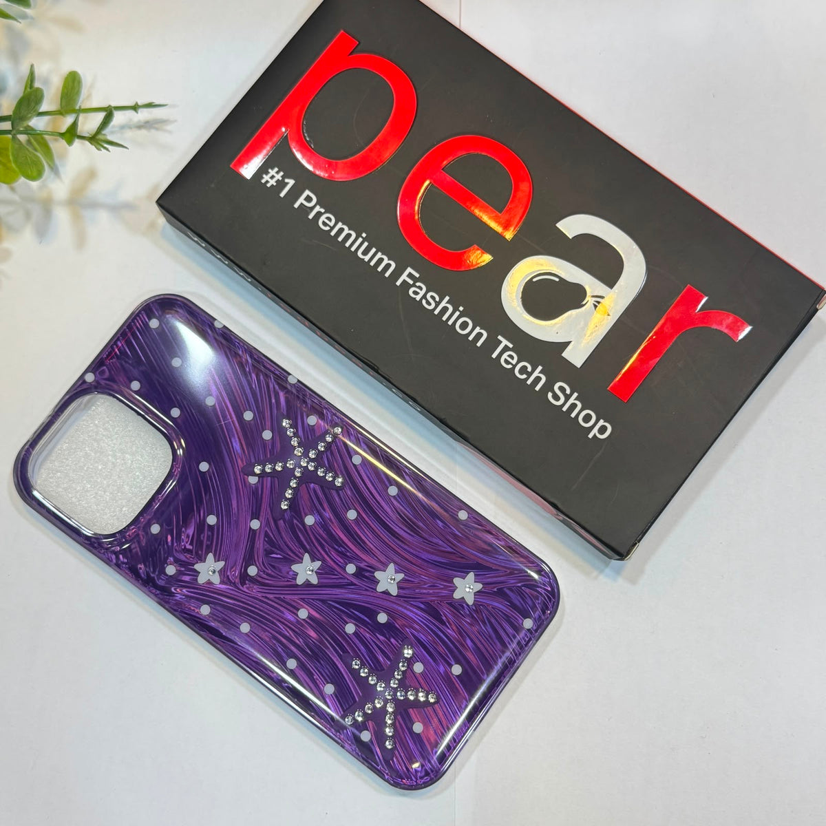 iPhone 13 Pro Max Purple Starfish Diamond Case (RPS)