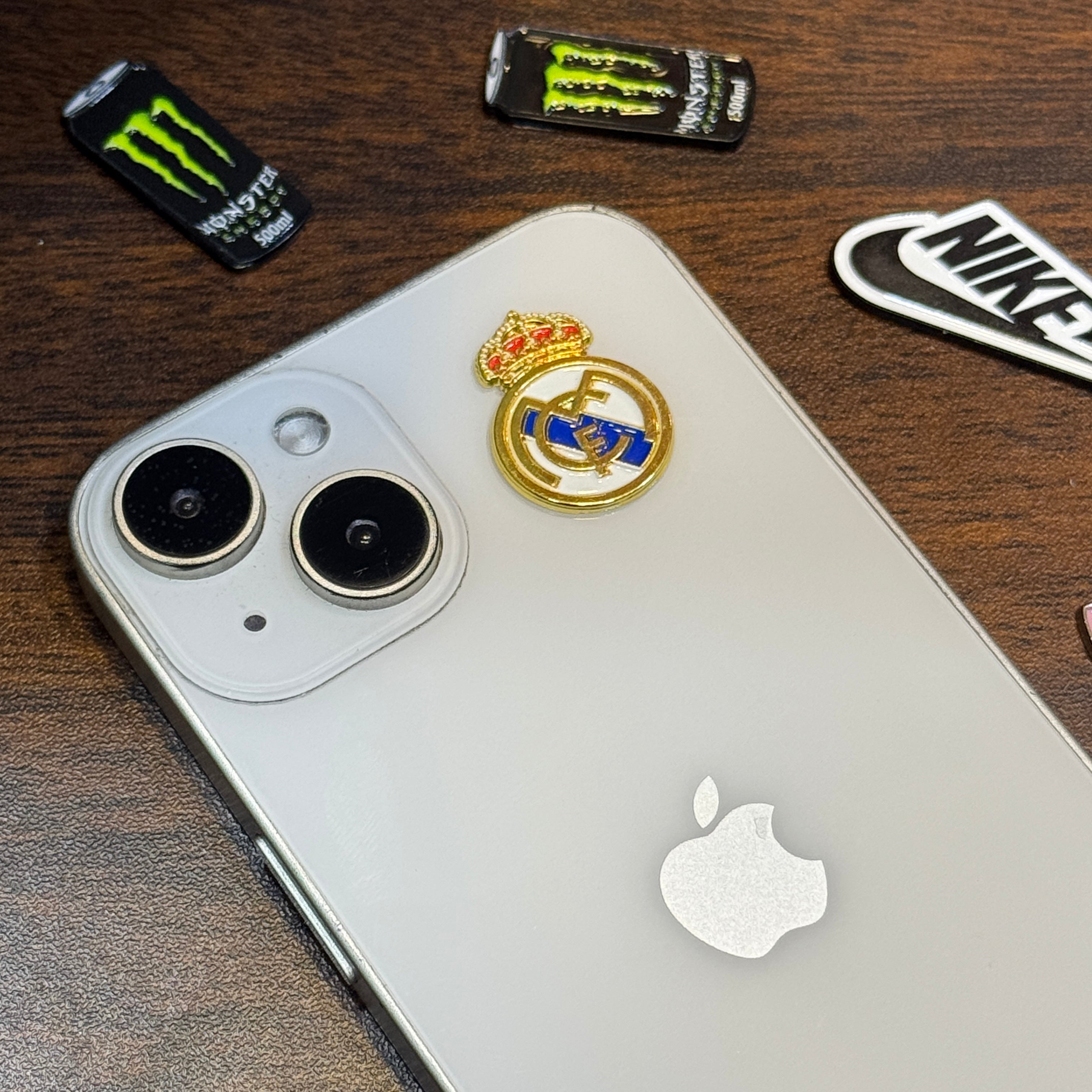 Real Madrid Metal Charm Sticker