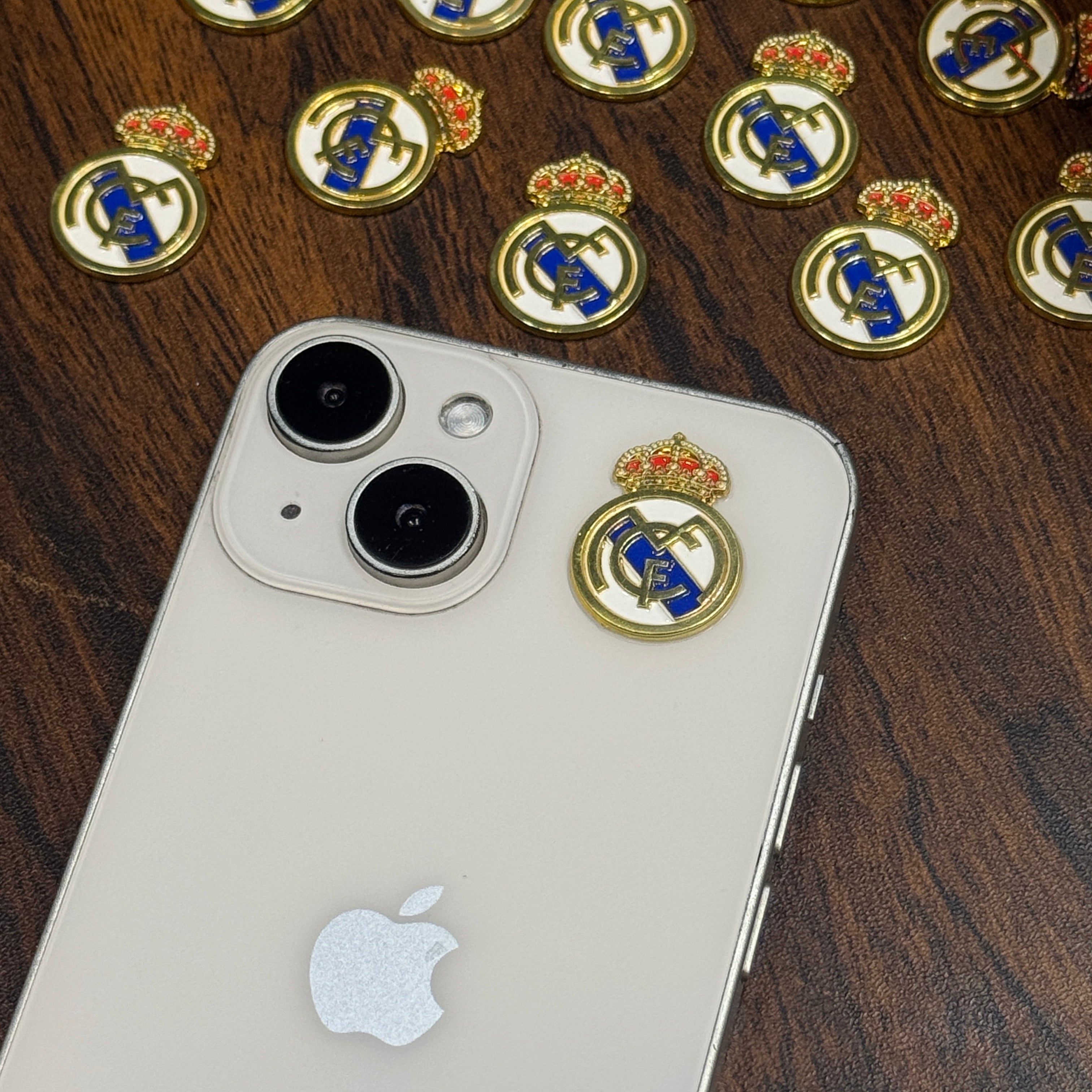 Real Madrid Metal Charm Sticker