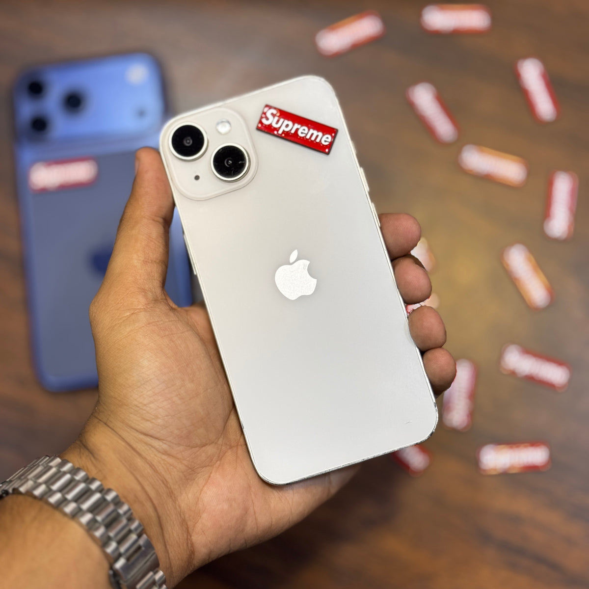Supreme Metal Charm Sticker