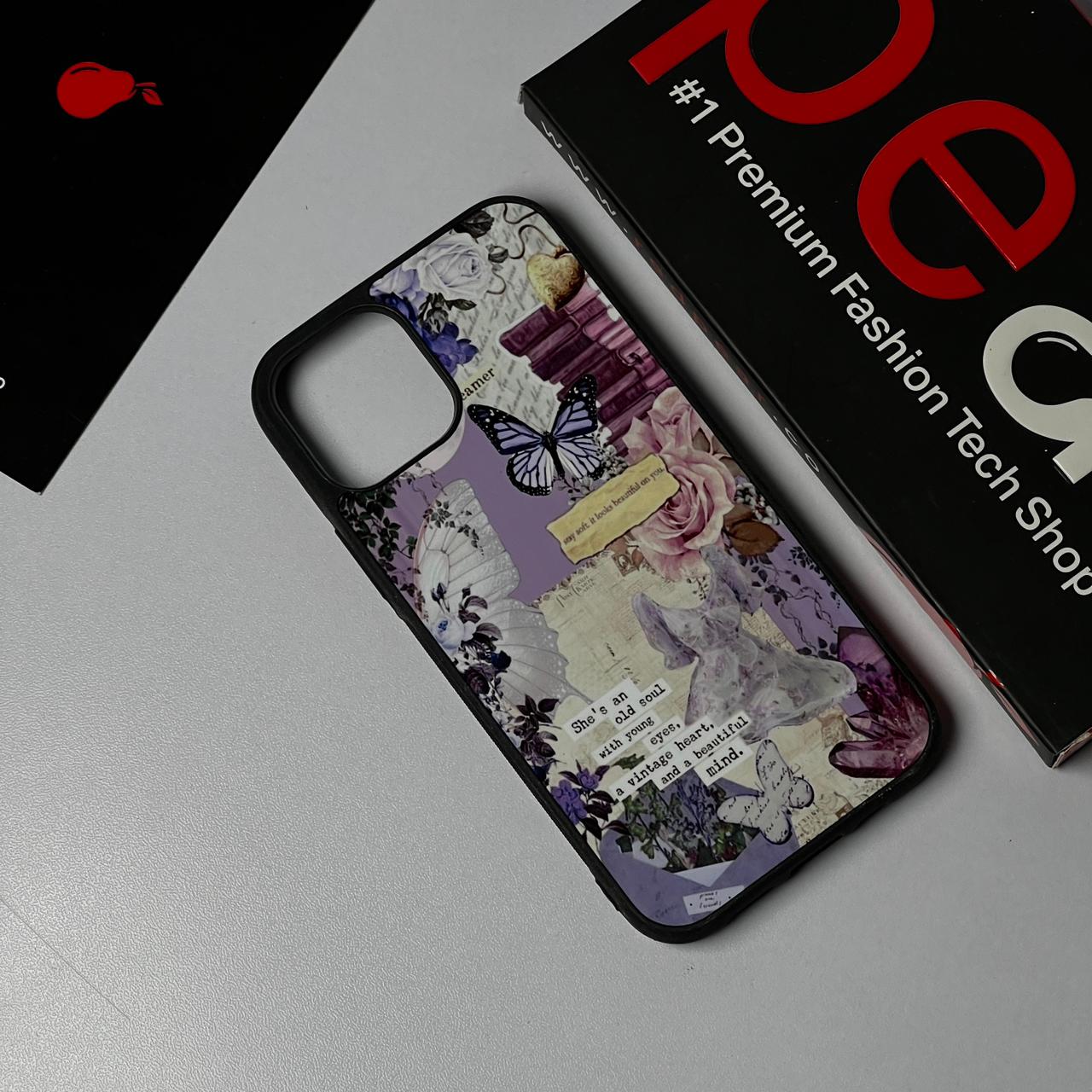 iPhone 12/12 Pro PURPLE AESTHETIC Glossy Case (RPS)