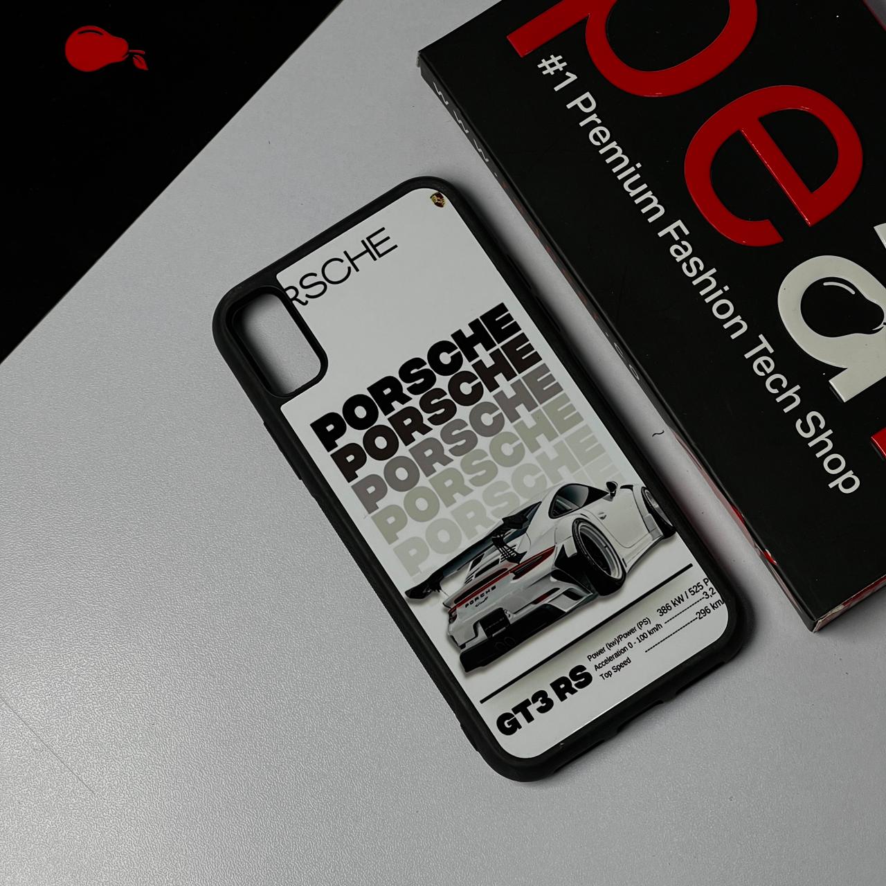 iPhone X/Xs White Porsche Case RPS