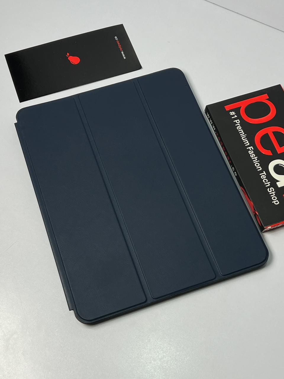 iPad Pro 12.9 Navy Blue Flip Leather Case (RPS)