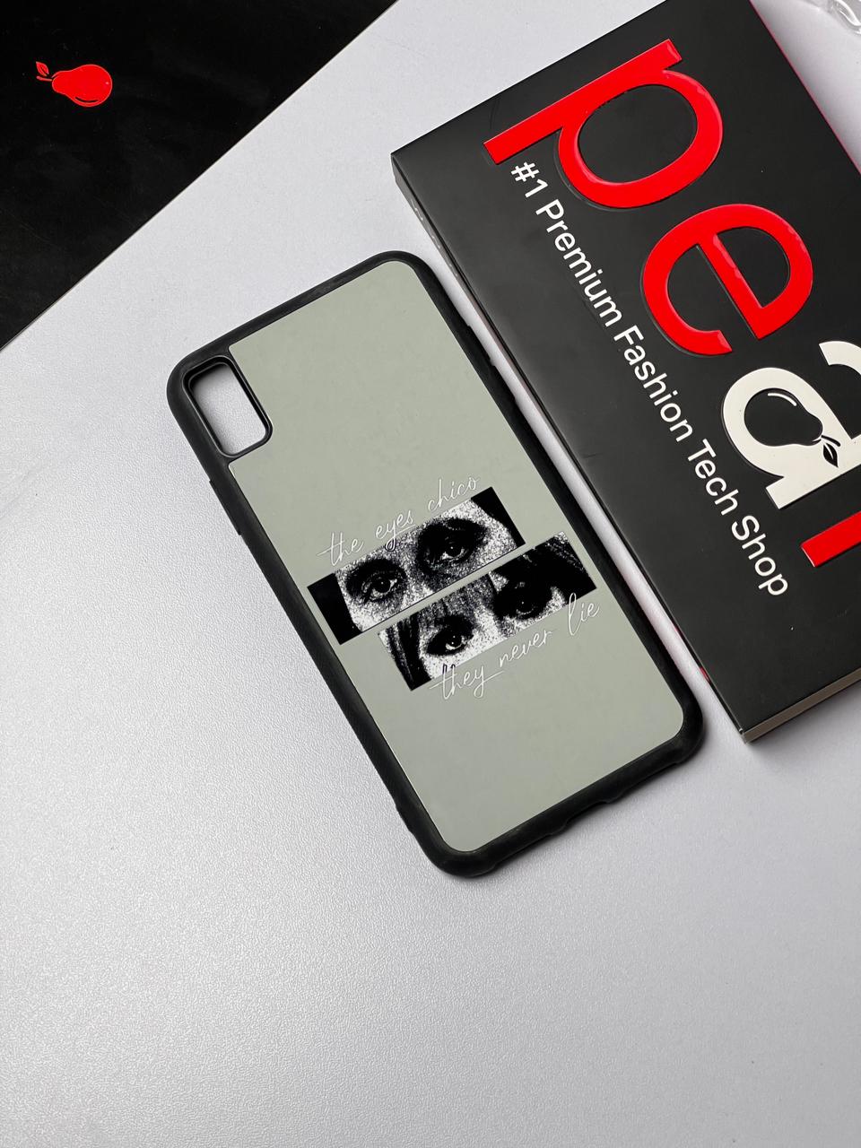 iPhone Xs Max Eyes Glossy Case (RPS)