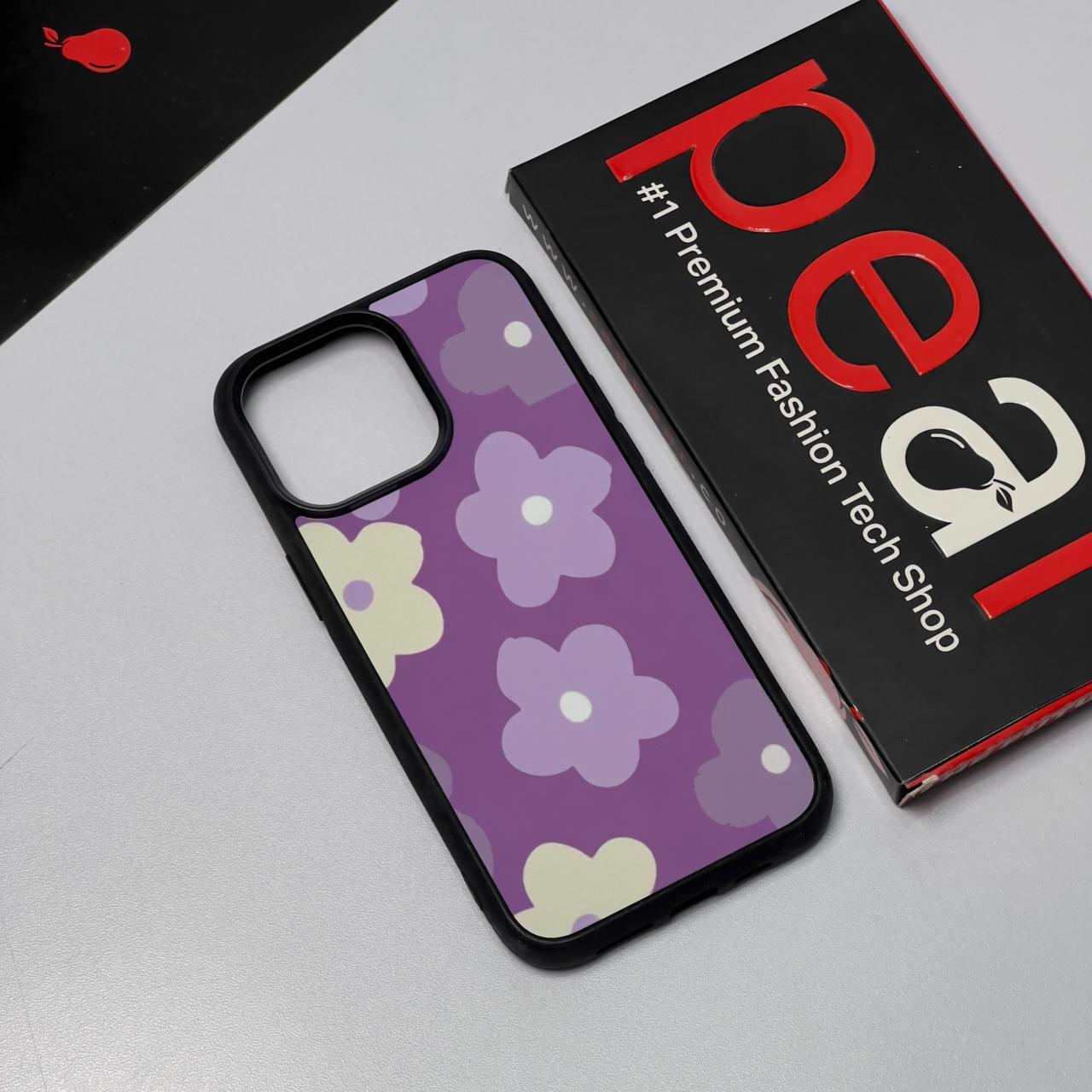 iPhone 15 Pro Max Lavender Flowers Glossy Case (RPS)