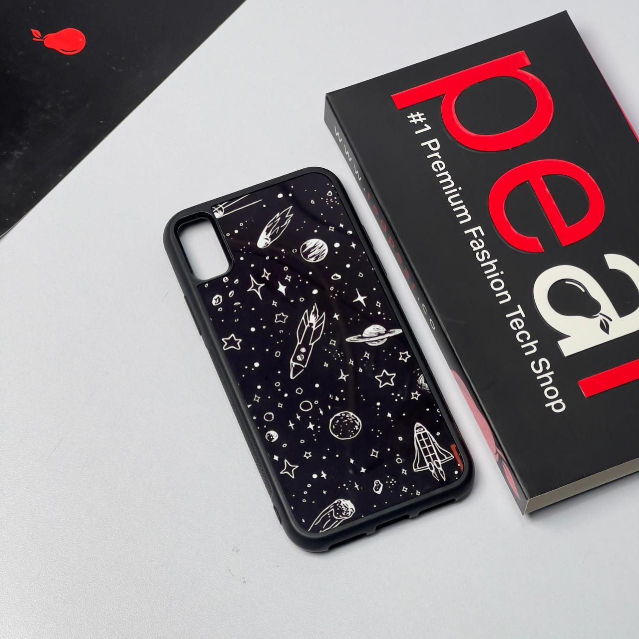 iPhone X/Xs Space Glossy Case RPS