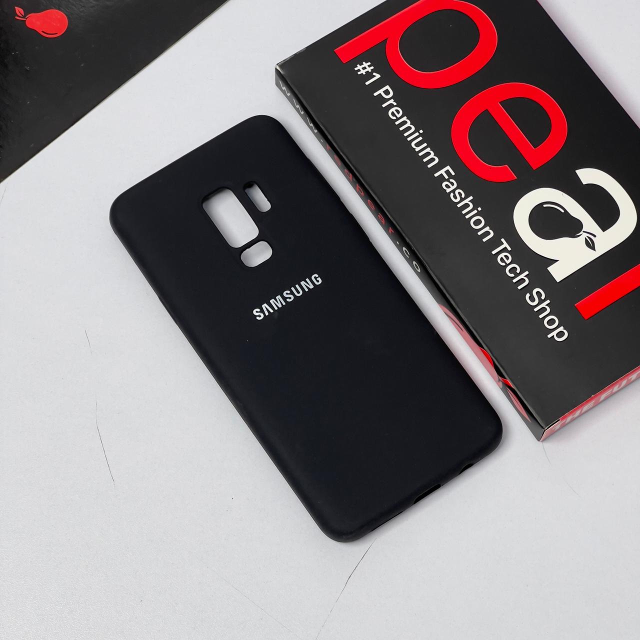 Samsung S9 Plus Black silicon case