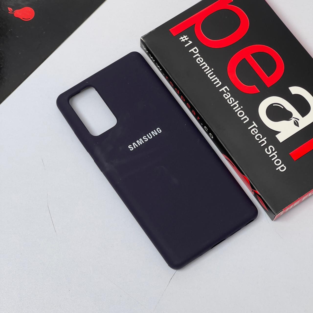 Samsung Note 20 Black silicon case