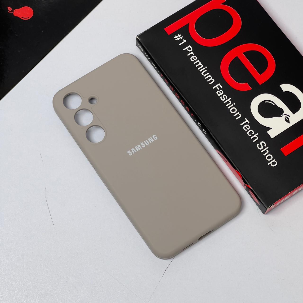 Samsung S24 Plus Light Grey silicon case