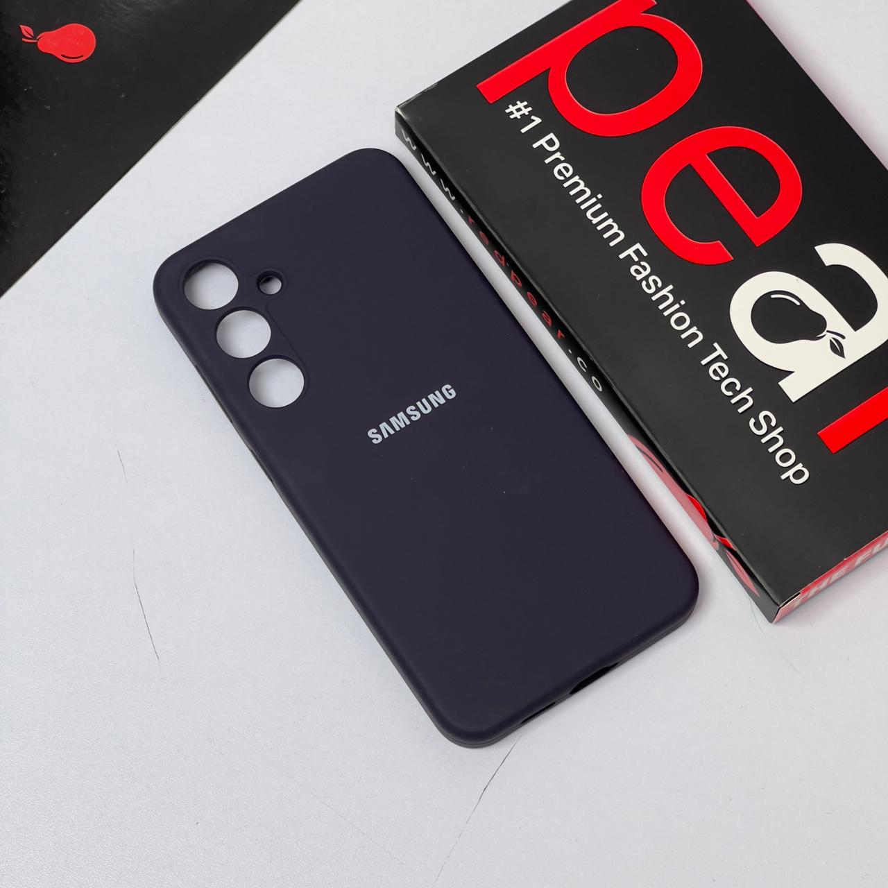 Samsung S24 Plus Deep Purple silicon case
