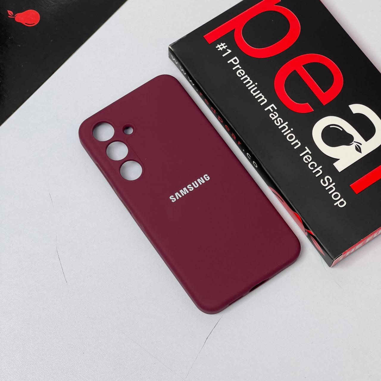Samsung S24 Plum silicon case