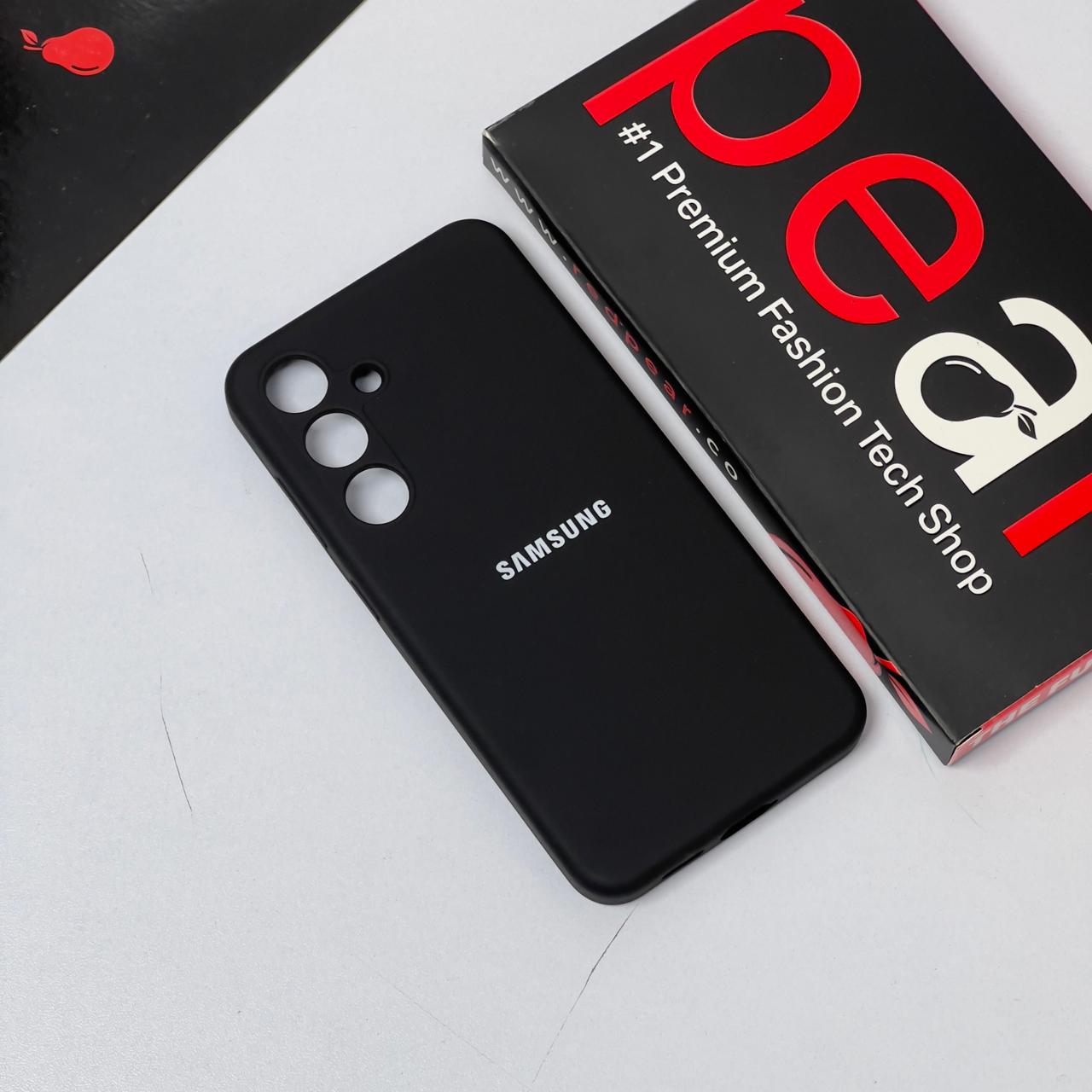 Samsung S24 Black silicon case