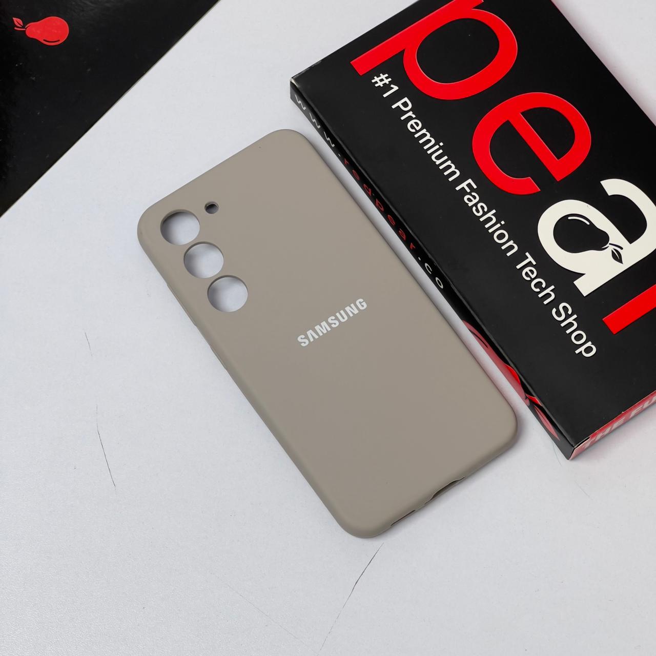 Samsung S23 Light Grey silicon case