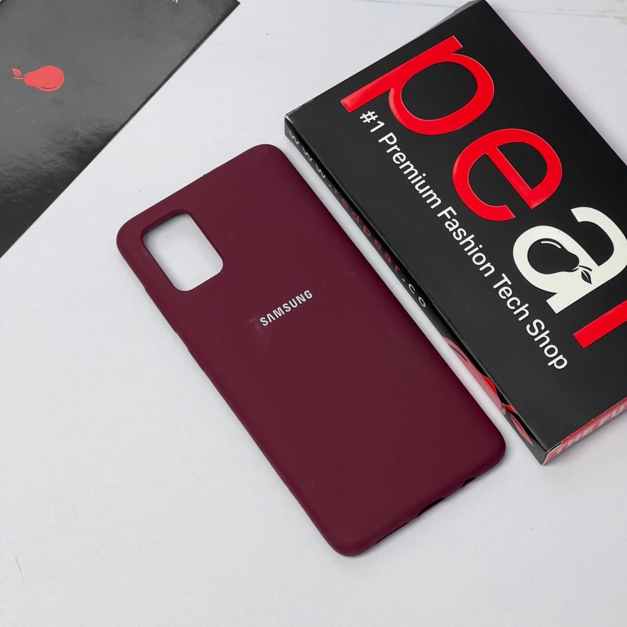 Samsung A71 Plum Silicon case