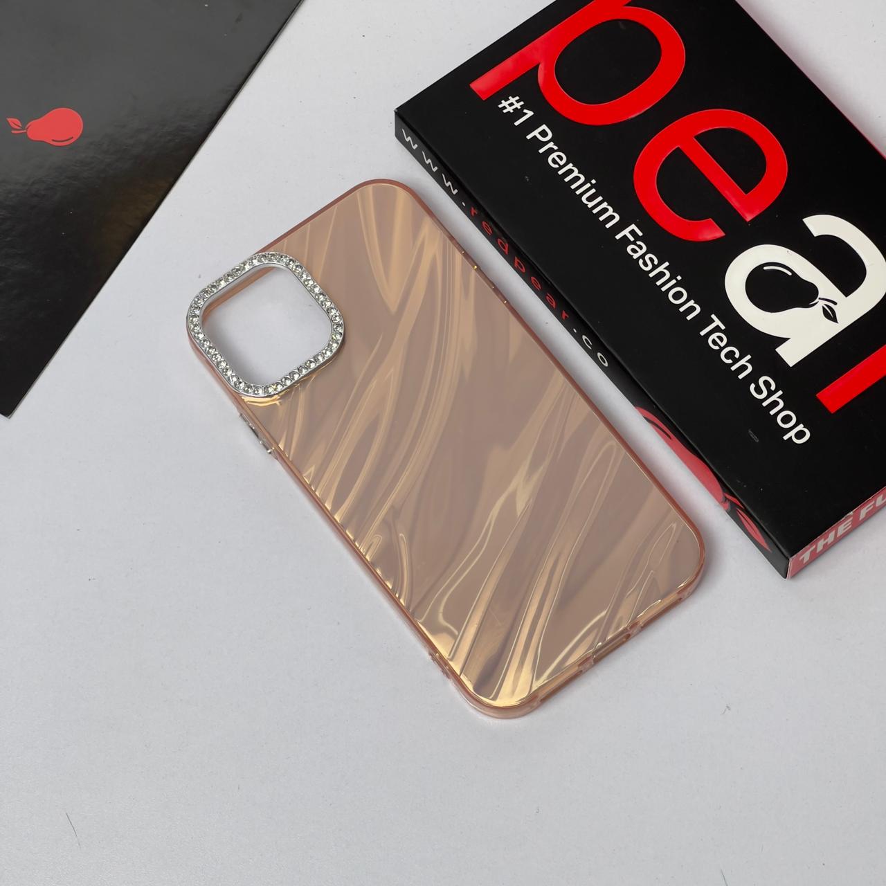 iPhone 11 Rosegold Foil Diamond case (RPS)