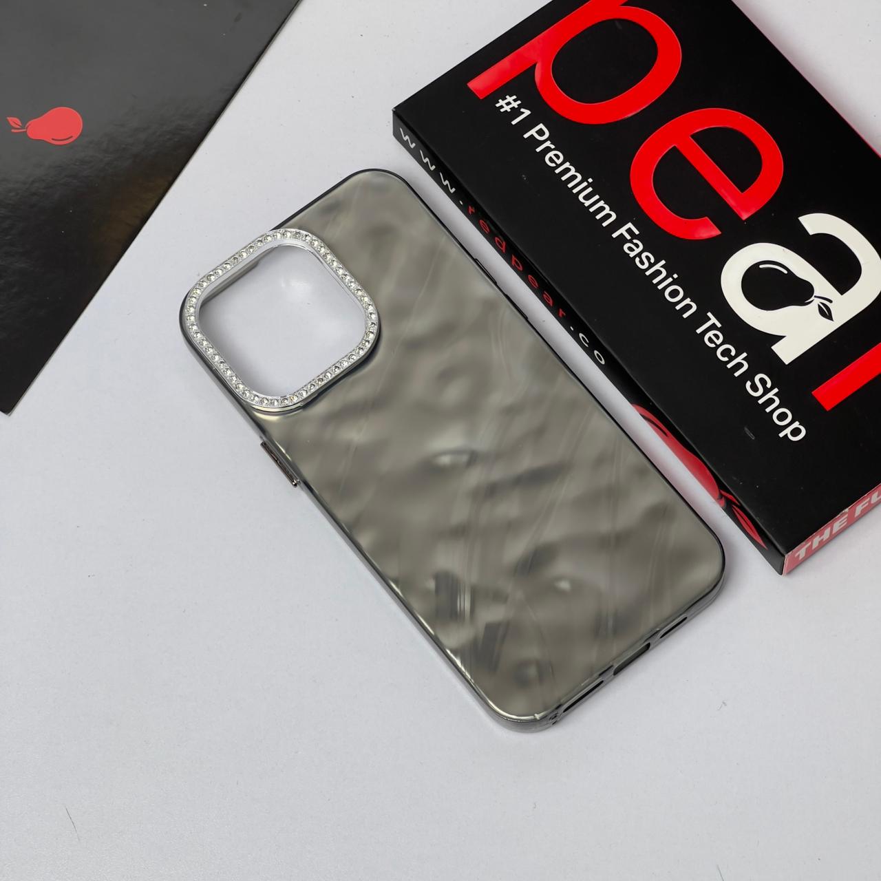 iPhone 15 Pro Max Natural Titanium Foil Diamond case (RPS)
