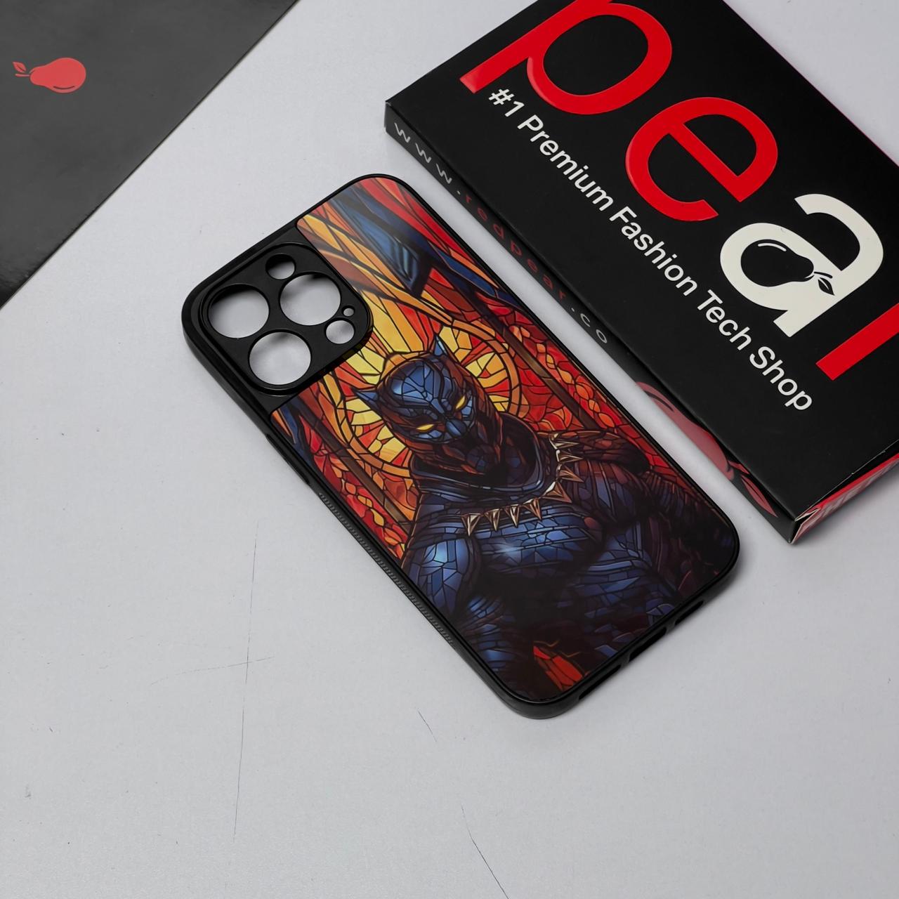 iPhone 15 Pro Max Black Panther Glossy Case (RPS)