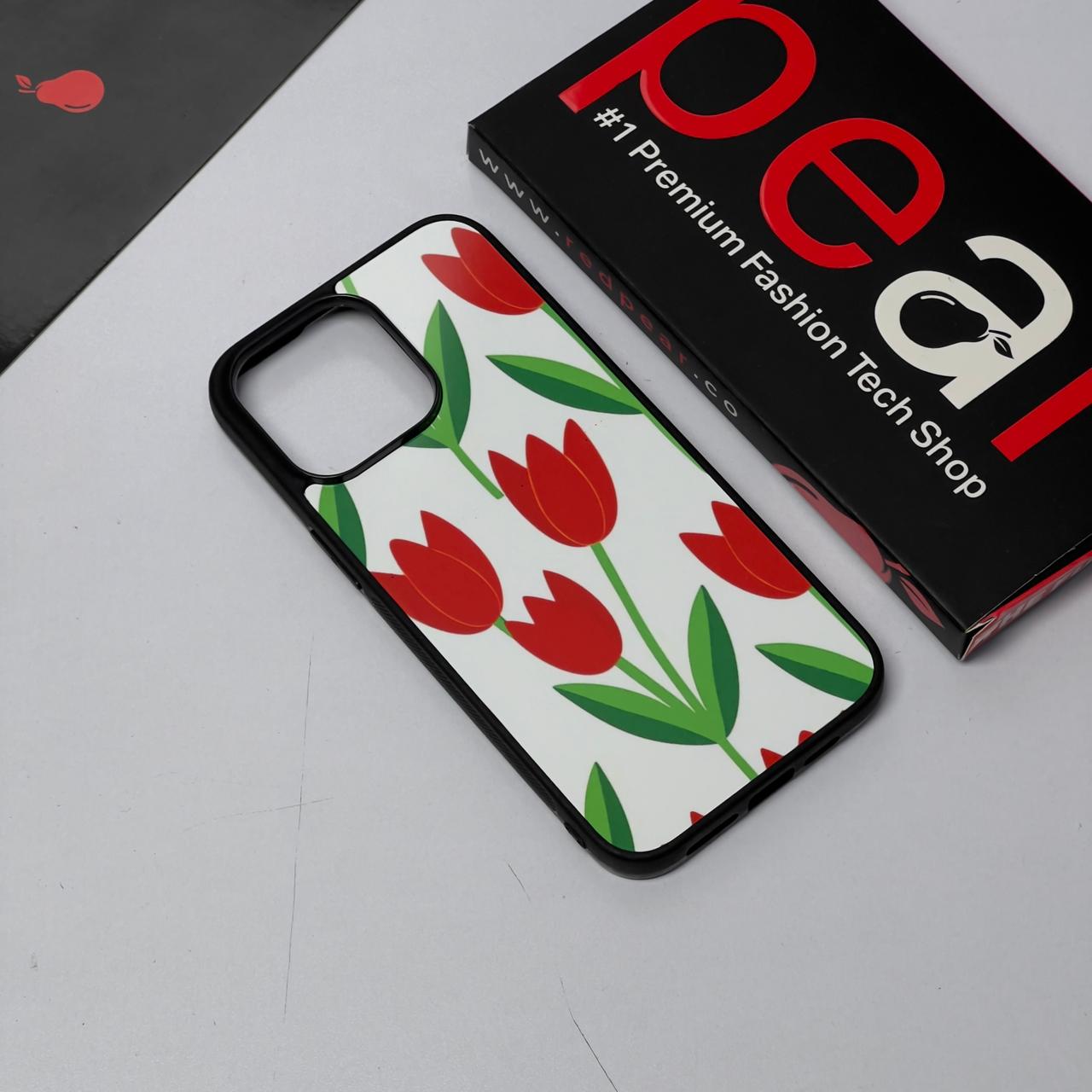 iPhone 15 Pro Max Tulips Glossy Case (RPS)