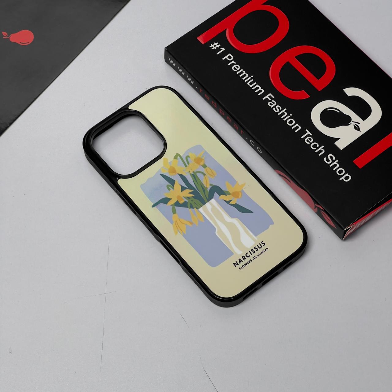 iPhone 16 Pro Yellow NARCISSUS Glossy Case (RPS)