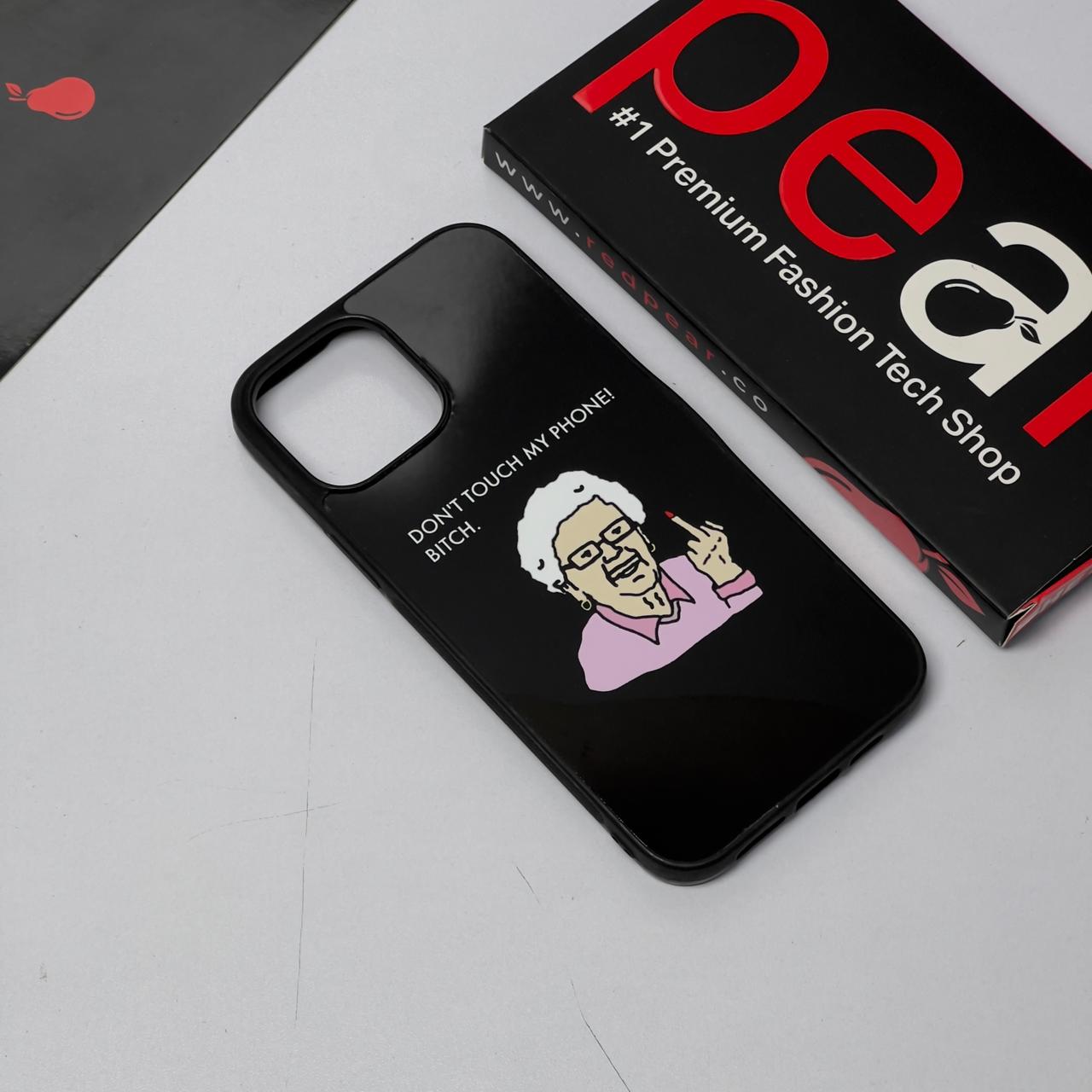iPhone 13 Pro Max Don't Touch My Phone Glossy Case (RPS)