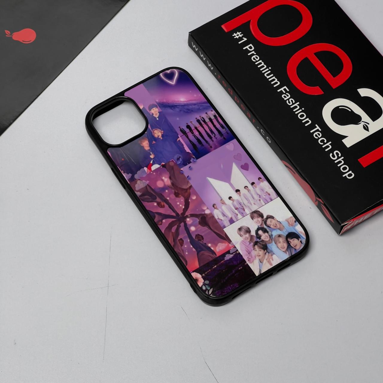 iPhone 14 Plus / 15 Plus BTS Aesthetic Glossy Case (RPS)