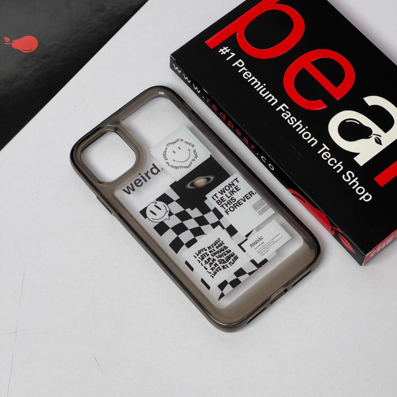 iPhone 11 WEIRD Black Shade Acrylic Case (RPS)
