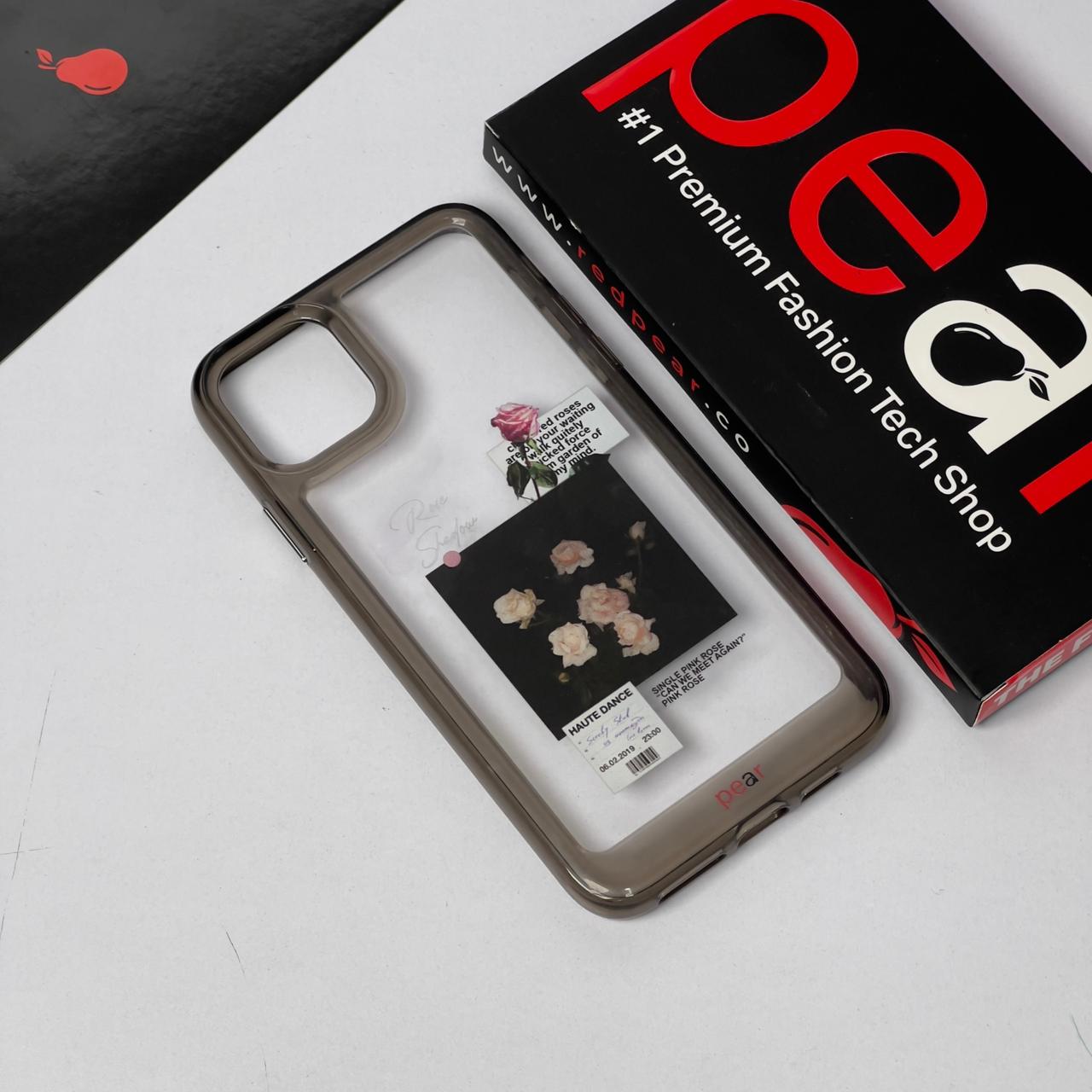 iPhone 11 Pro Max Black Roses Black Shade Acrylic Case (RPS)